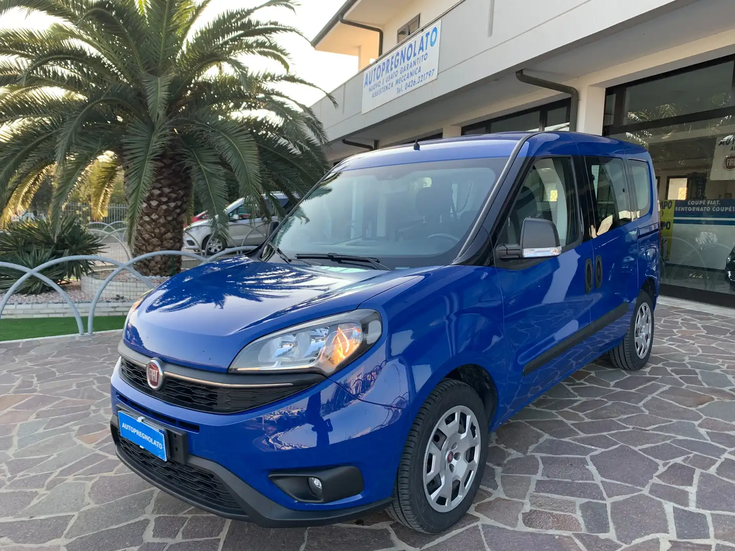 Fiat Doblo 1.4 t-jet natural power Blu/Azzurro - 2