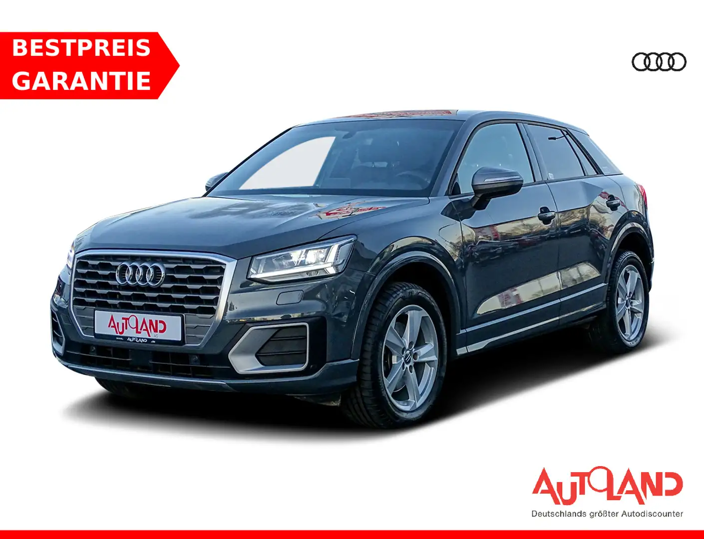 Audi Q2 1.0 TFSI sport S-tronic LED Navi Sitzheizung Gris - 1