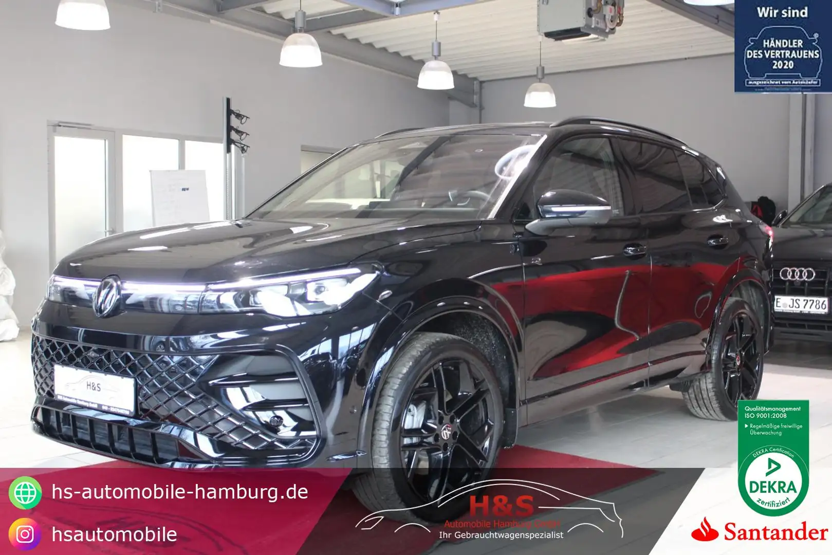 Volkswagen Tiguan 2.0 TDI 4Motion R-Line Bestellfahrzeug*NP 73Tsd Zwart - 1