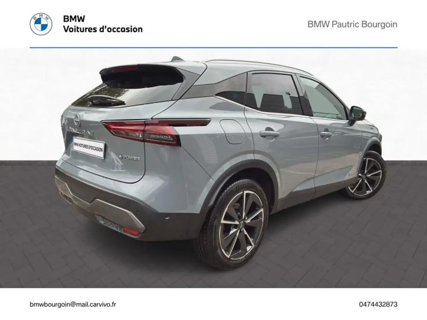Nissan Qashqai e-POWER 190ch Tekna 2022 Gris - 2