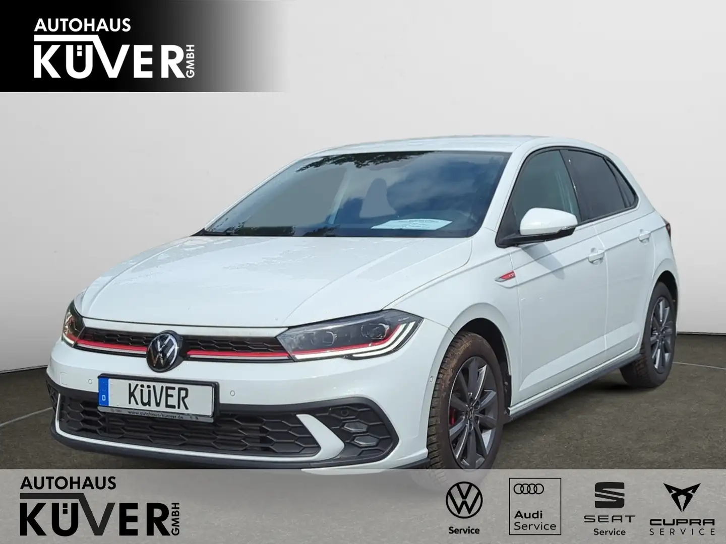 Volkswagen Polo GTI 2,0 TSI DSG ACC+Matrix+IQ+Shzg.+17´´ Weiß - 1