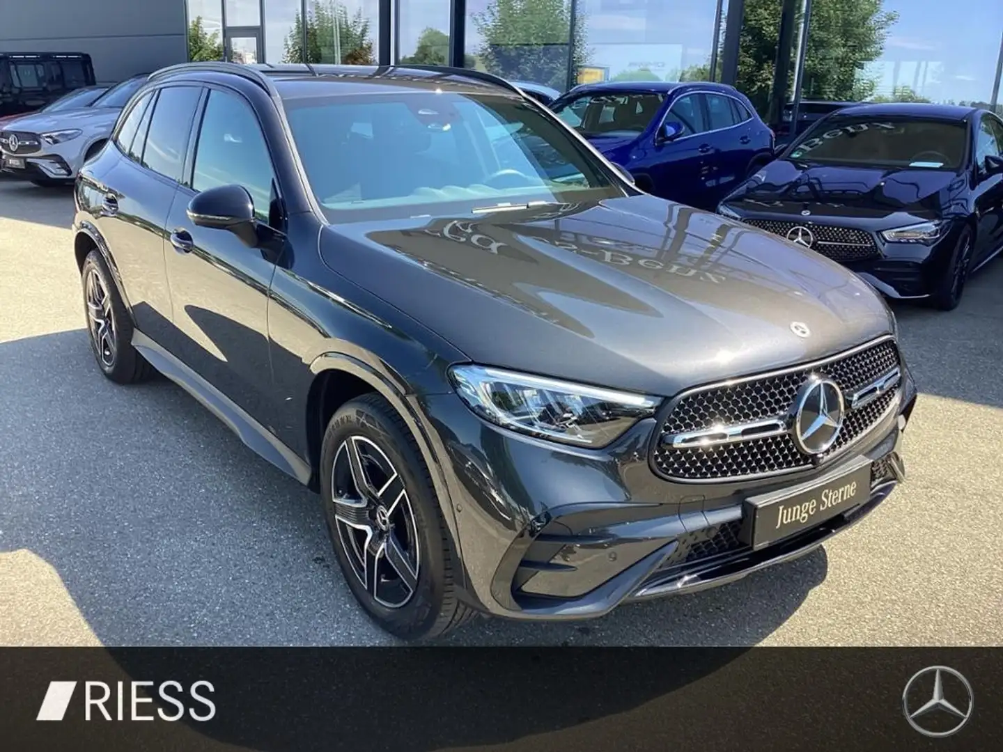 Mercedes-Benz GLC 300 de 4M AMG+Night+Kamera+PTS+Navi+Memory Grau - 2