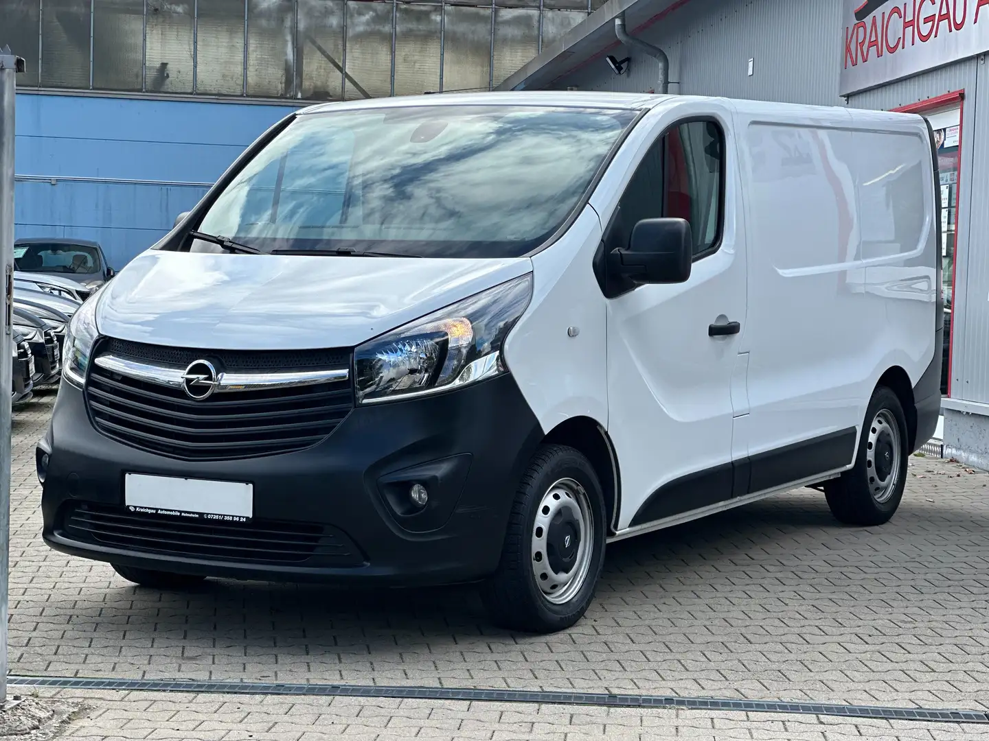 Opel Vivaro L1H1*TüV Neu*Kamera*Tempo*WÜRTH-Regaleinbau Blanc - 1
