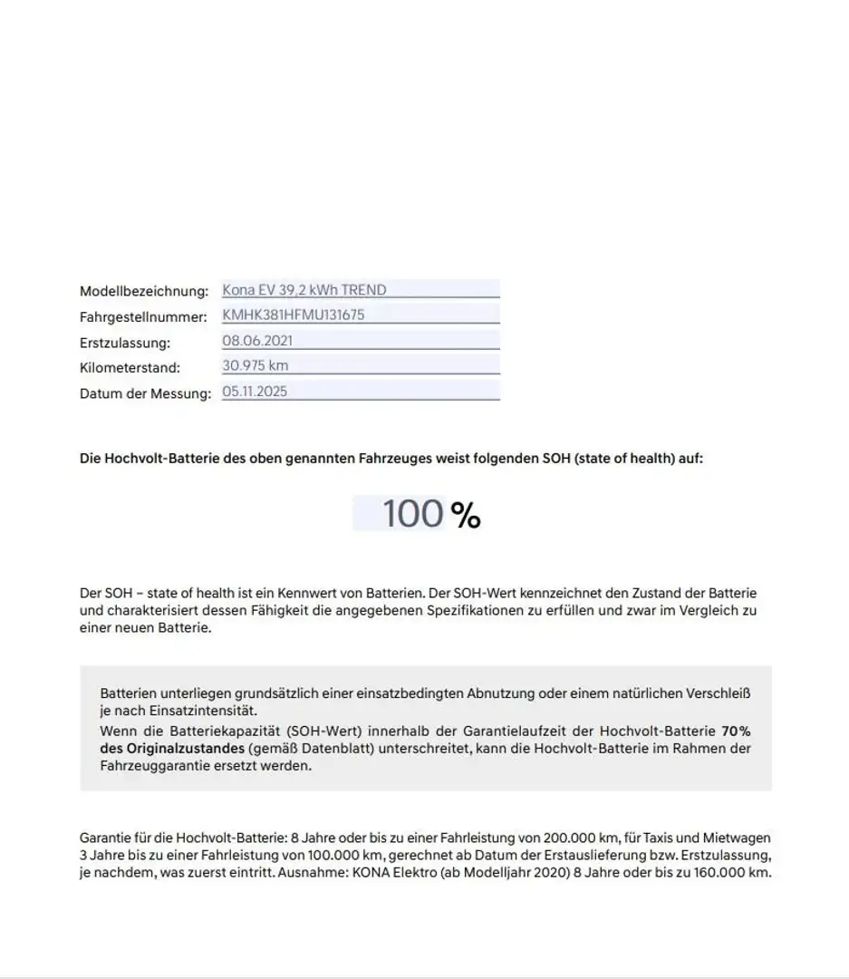 Hyundai KONA EV 39,2KWh TREND NAVI-PAKET/ DACHLACKIERUNG Rot - 2