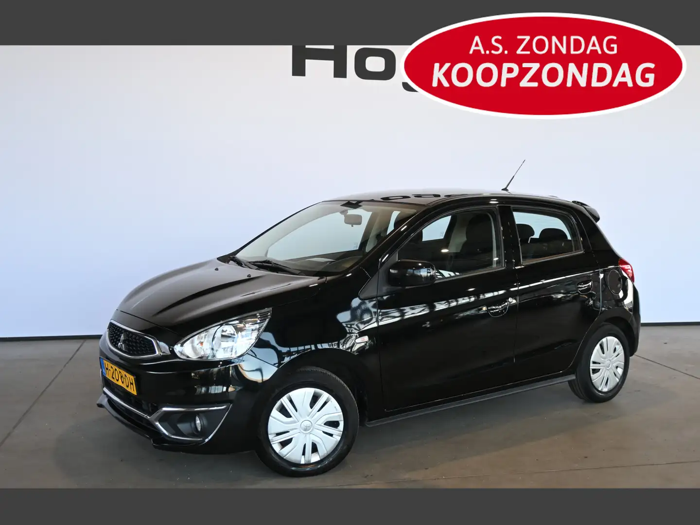 Mitsubishi Space Star 1.0 Cool+ Airco 1e Eigenaar 81dkm NAP Inruil mogel Zwart - 1