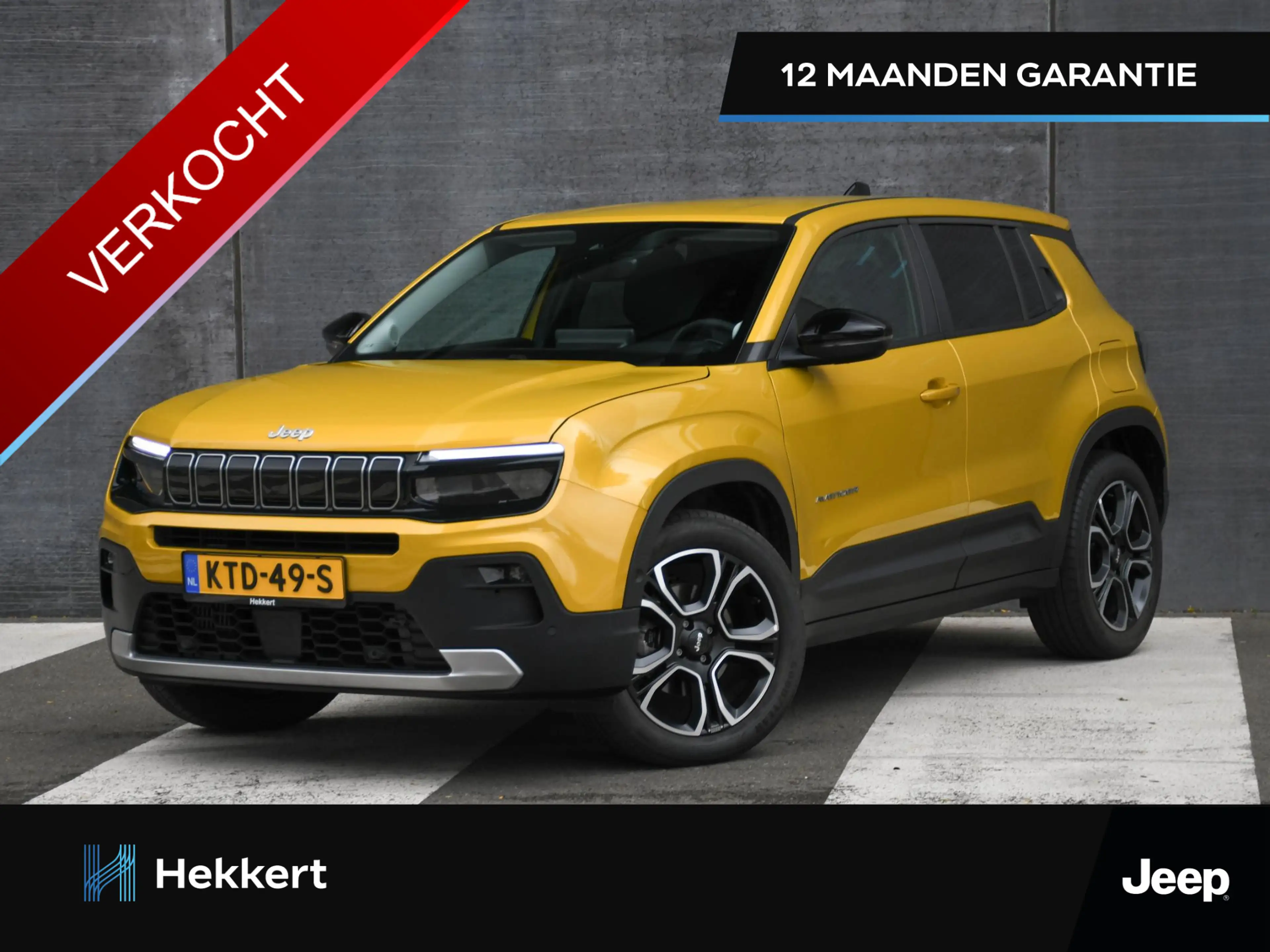 Jeep Avenger Summit 1.2 e-Hybrid 110pk Automaat JBL | ELEK. ACH