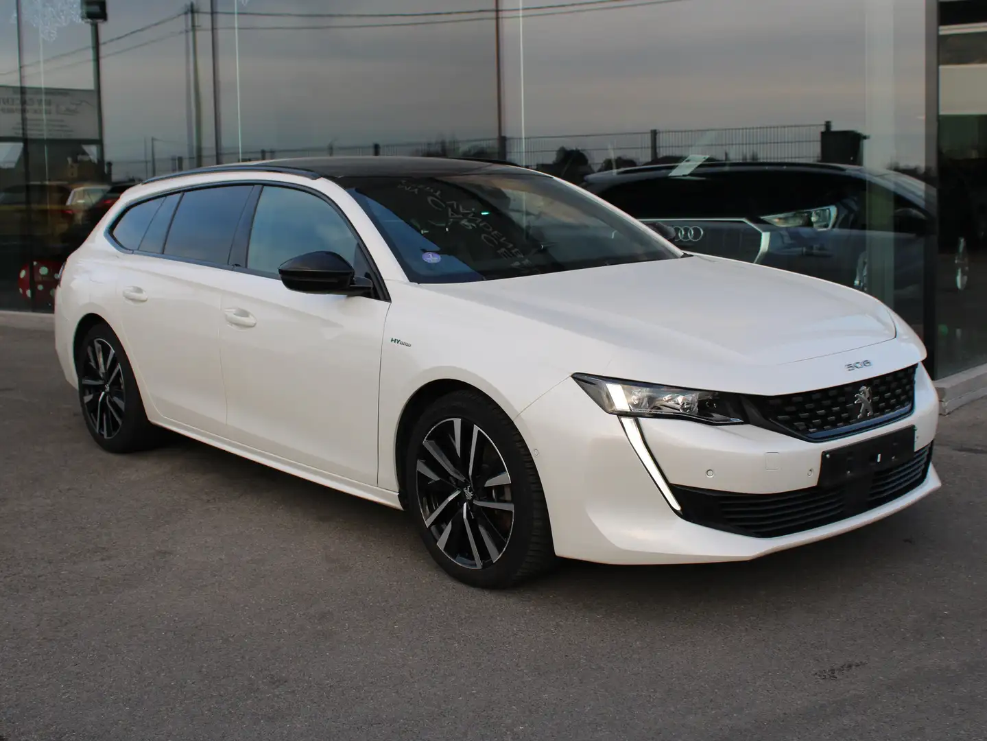 Peugeot 508 508 SW Hybrid 225 e-EAT8 VEEL OPTIES-CAMERA-AC Blanc - 1