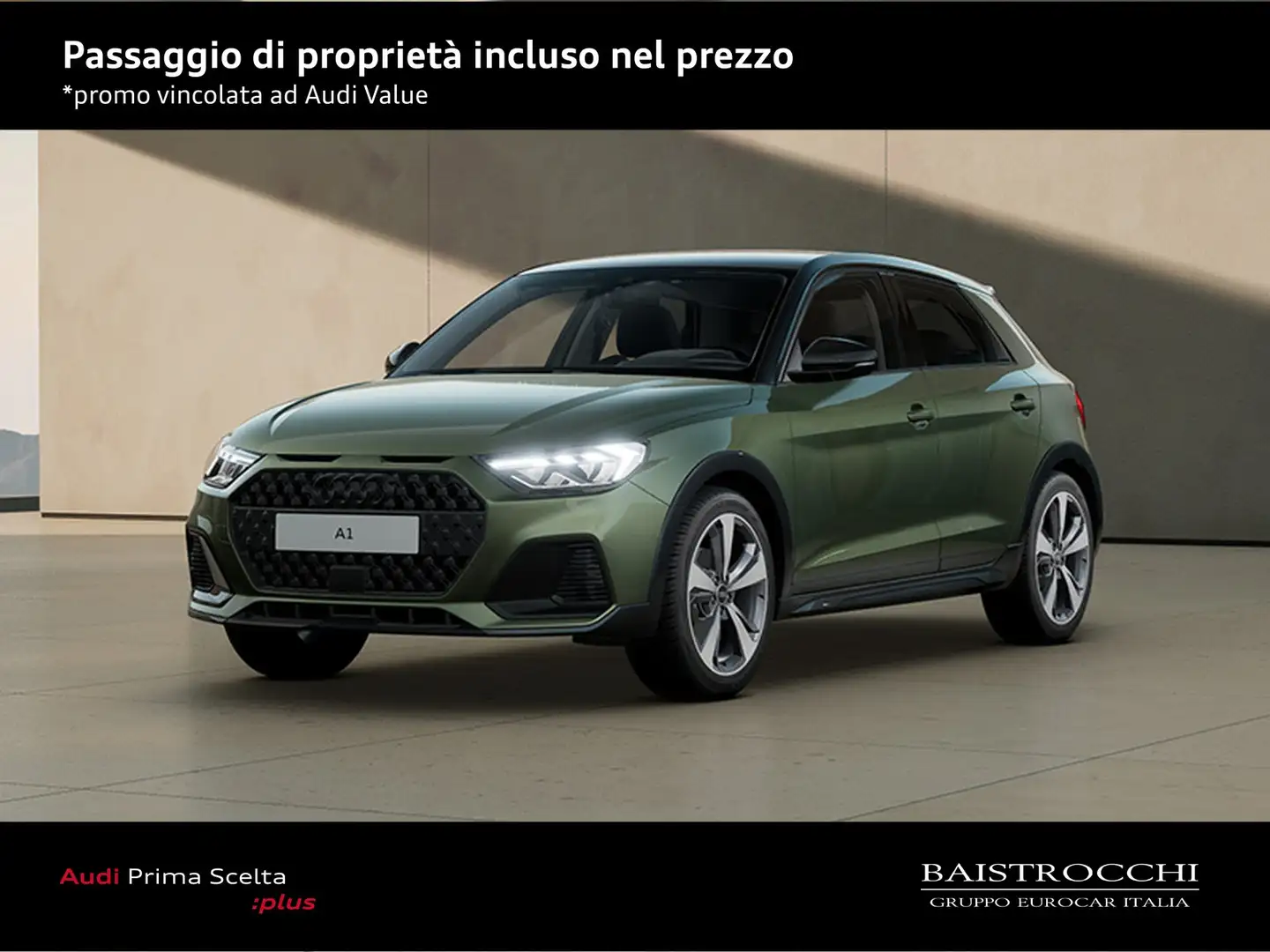 Audi A1 allstreet Identity Contrast 30 TFSI S tronic Verde - 1