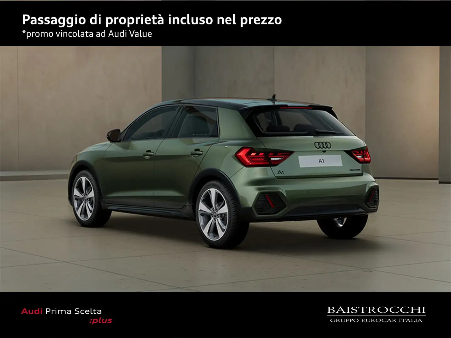 Audi A1 allstreet Identity Contrast 30 TFSI S tronic Verde - 2