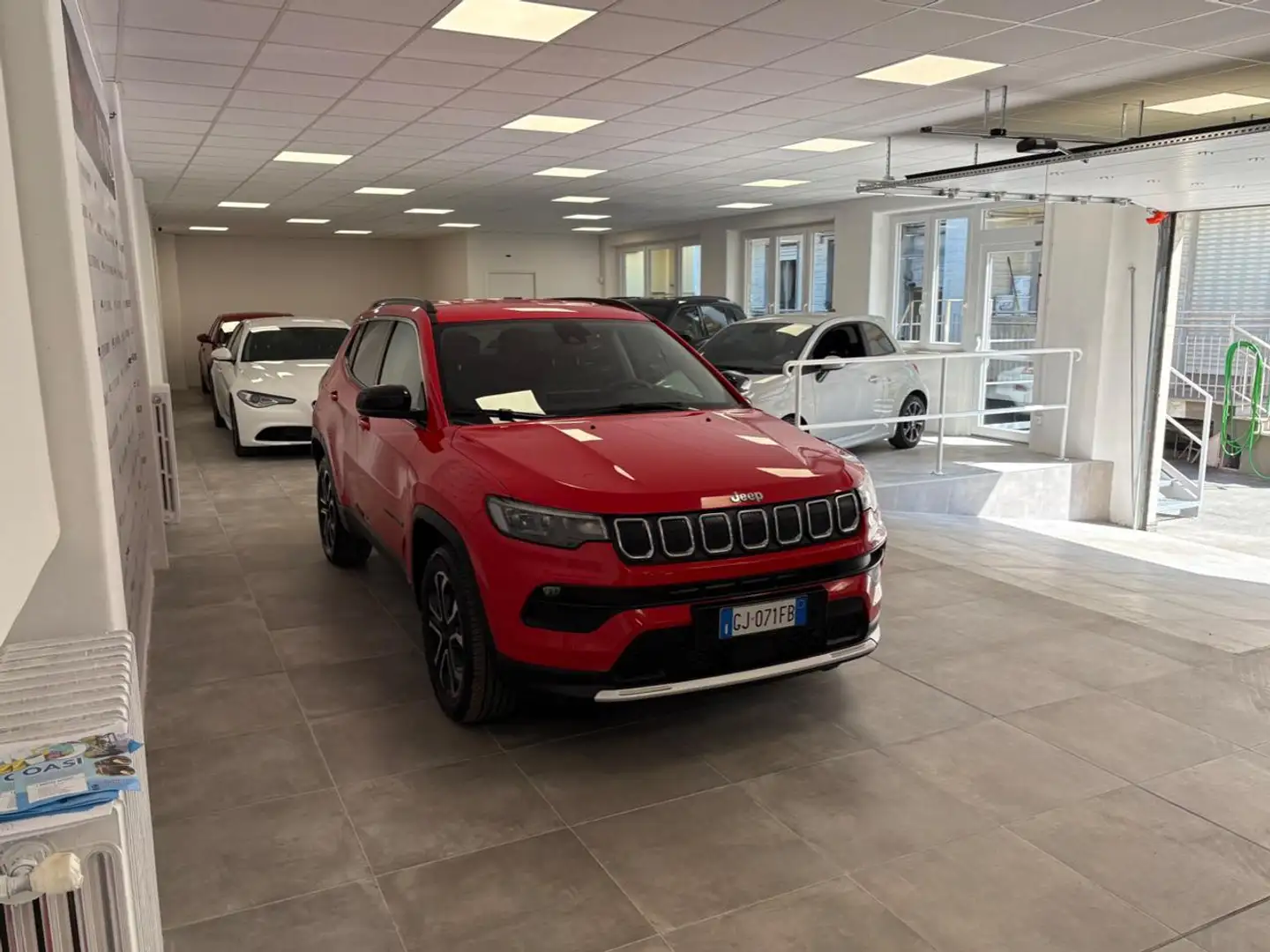 Jeep Compass 1.6 Multijet II 2WD Limited IVA ESPOSTA Rosso - 2