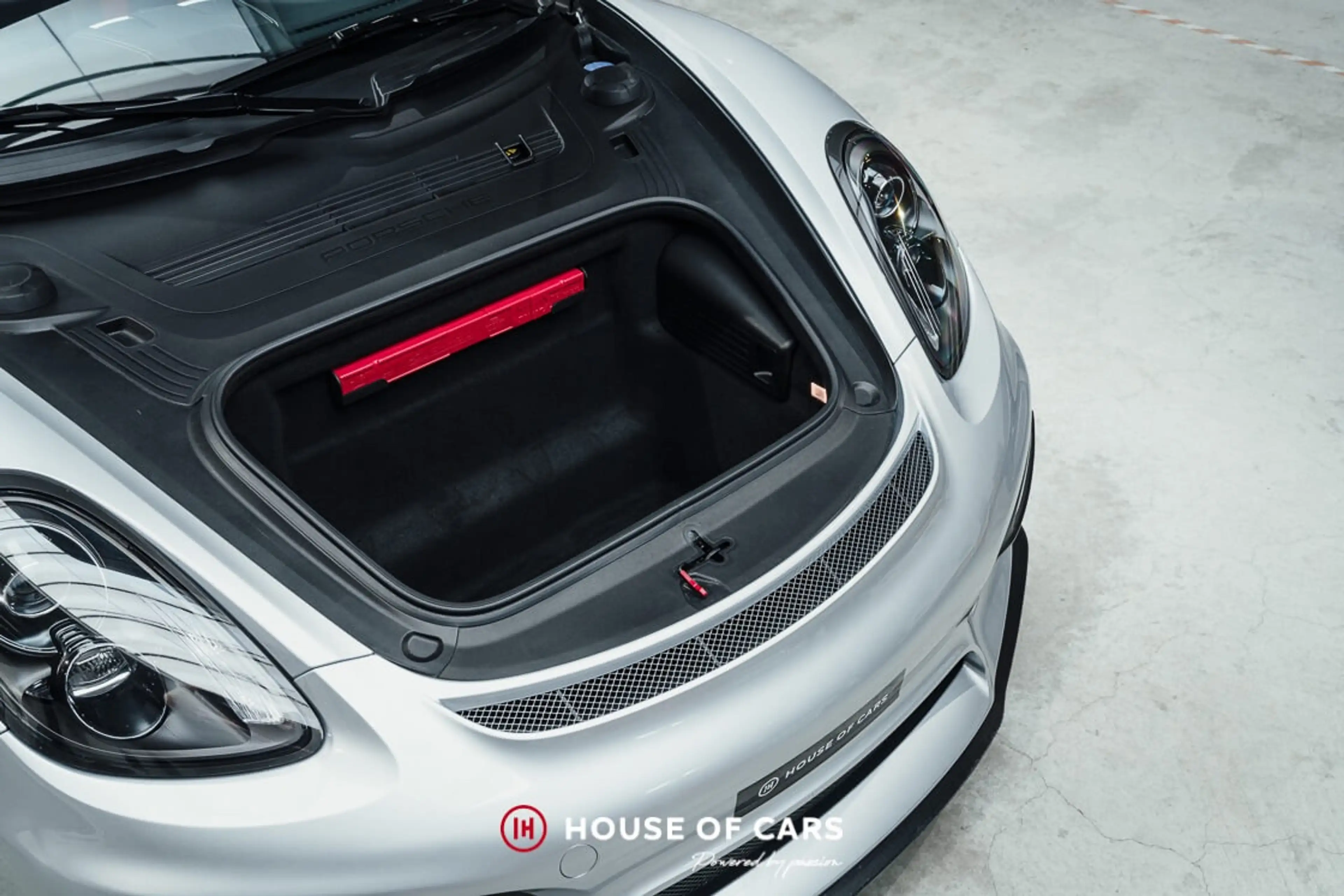 Porsche Cayman 981 GT4 CLUBSPORT RHODIUM SILVER - FULL PPF — photo 12