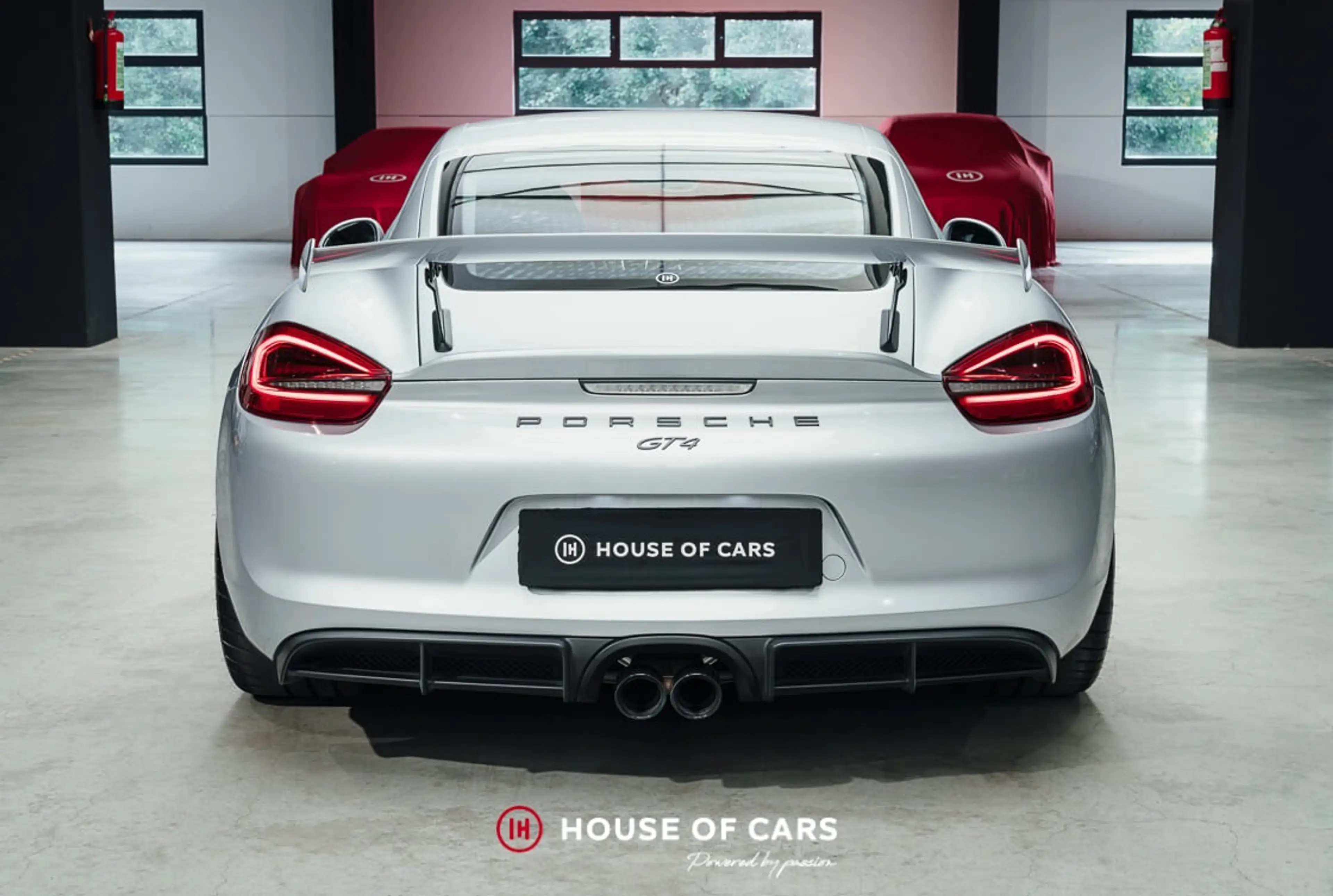 Porsche Cayman 981 GT4 CLUBSPORT RHODIUM SILVER - FULL PPF — photo 8
