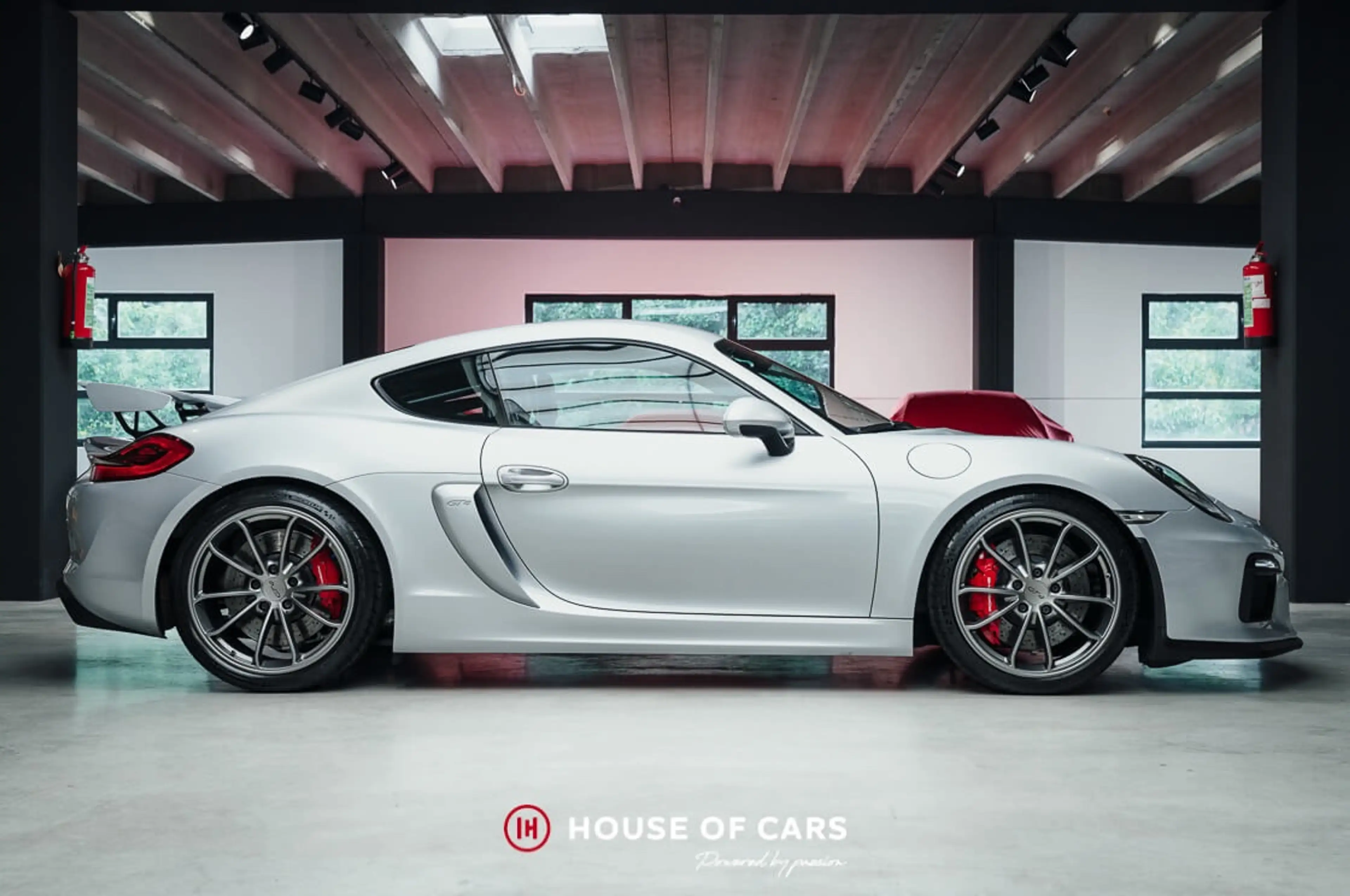 Porsche Cayman 981 GT4 CLUBSPORT RHODIUM SILVER - FULL PPF — photo 5