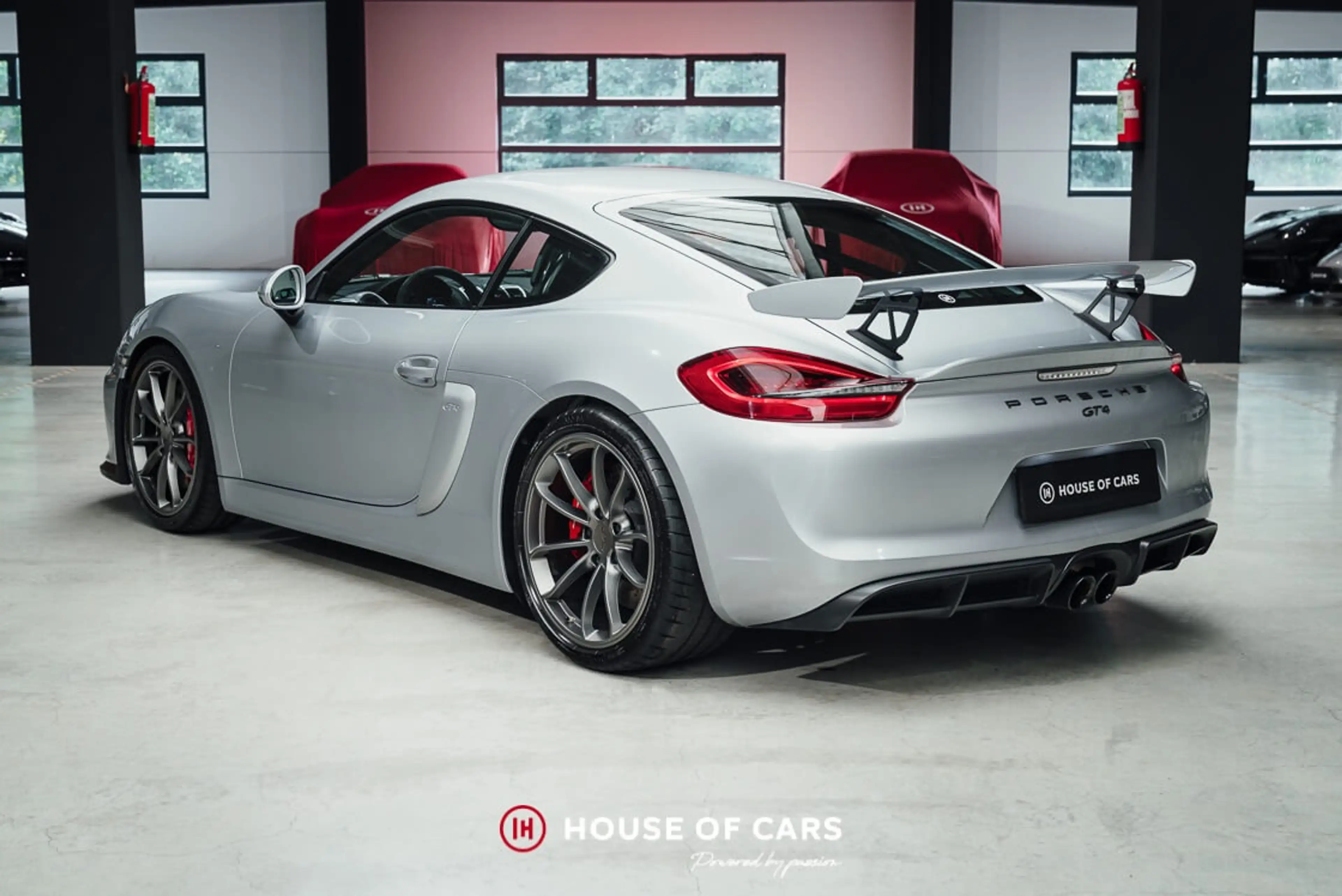 Porsche Cayman 981 GT4 CLUBSPORT RHODIUM SILVER - FULL PPF — photo 9
