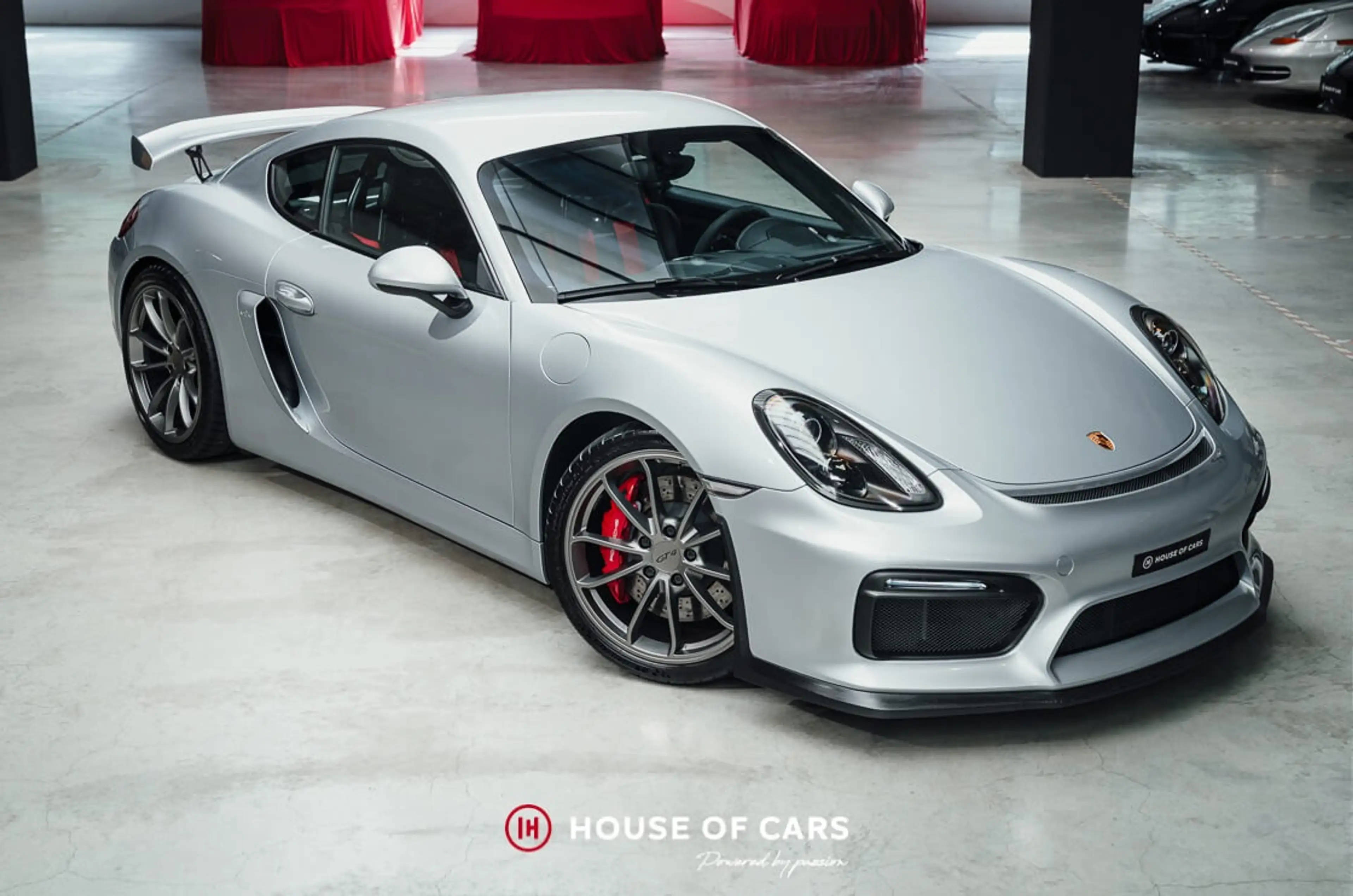 Porsche Cayman 981 GT4 CLUBSPORT RHODIUM SILVER - FULL PPF — photo 4