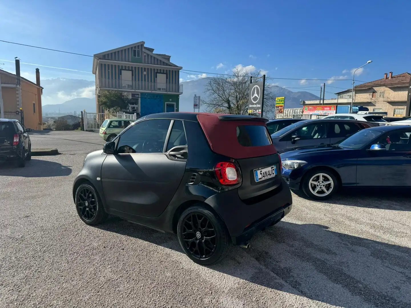 smart forTwo Smart ForTwo 70 1.0 twinamic cabrio GARANZIA Nero - 2
