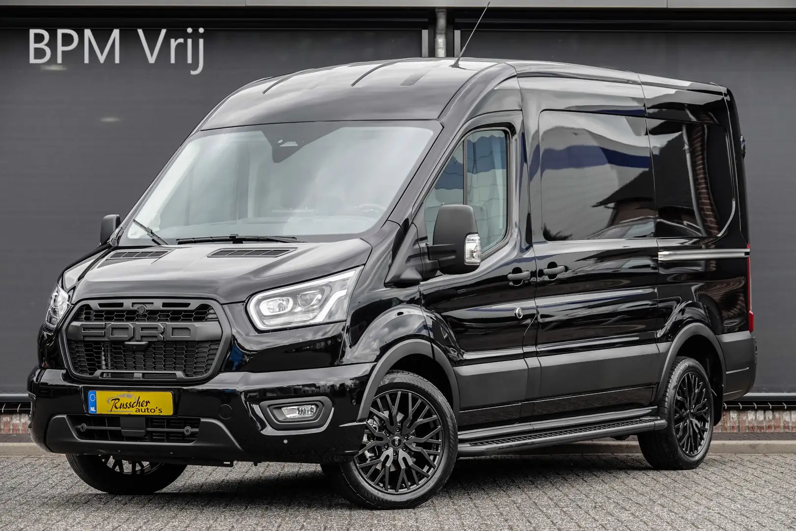 Ford Transit L2H2 | 165Pk A8 Aut. | Raptor Edition | 2x Schuifd Zwart - 1