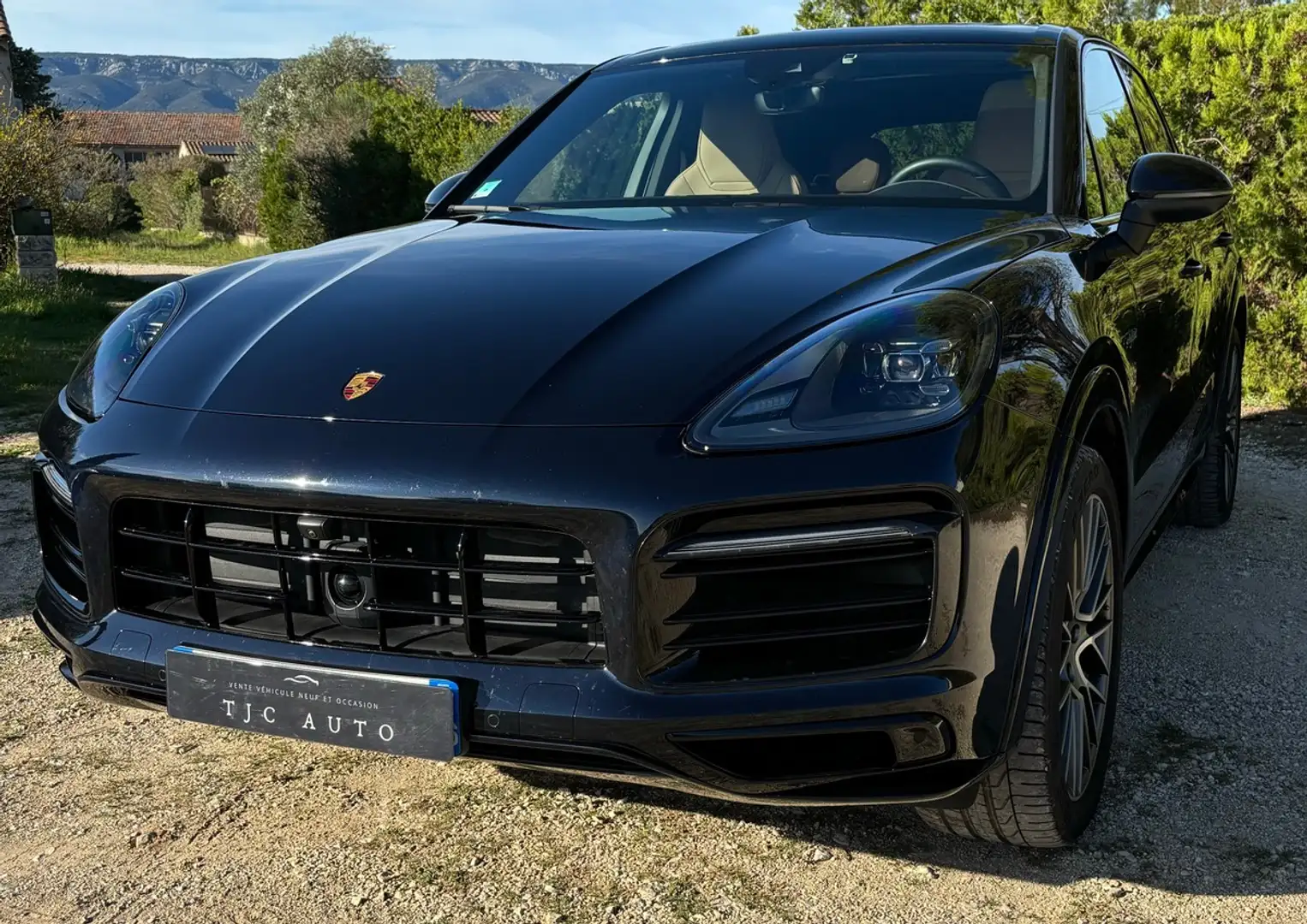 Porsche Cayenne e hybrid Bleu - 1