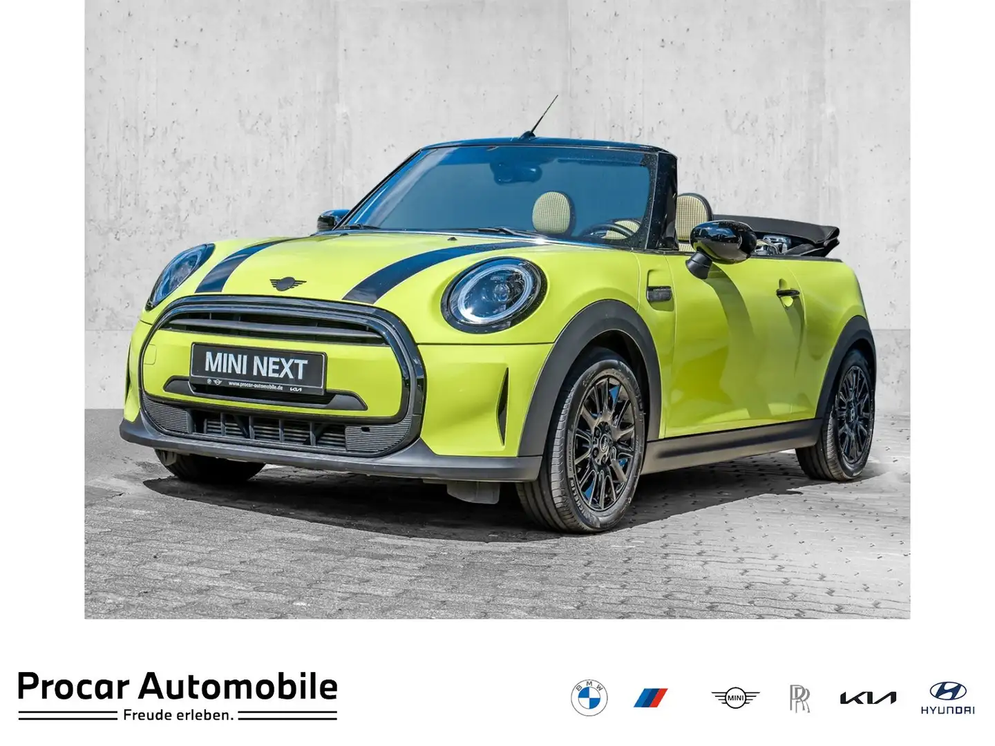 MINI Cooper Cabrio Cooper C Cabrio DAB LED Navi Klimaauto. Komfortzg. Jaune - 1