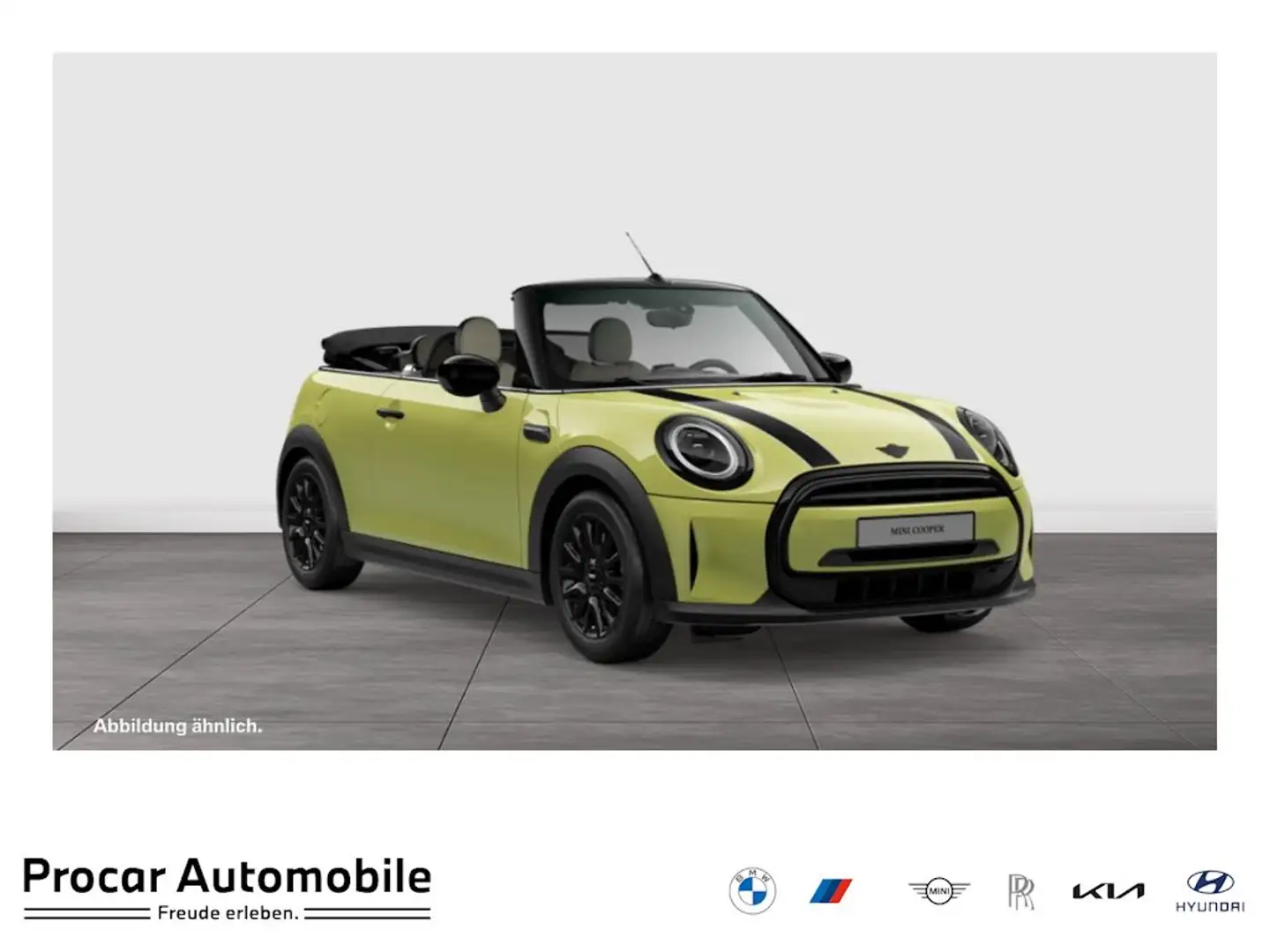 MINI Cooper Cabrio Cooper C Cabrio DAB LED Navi Klimaauto. Komfortzg. Jaune - 1