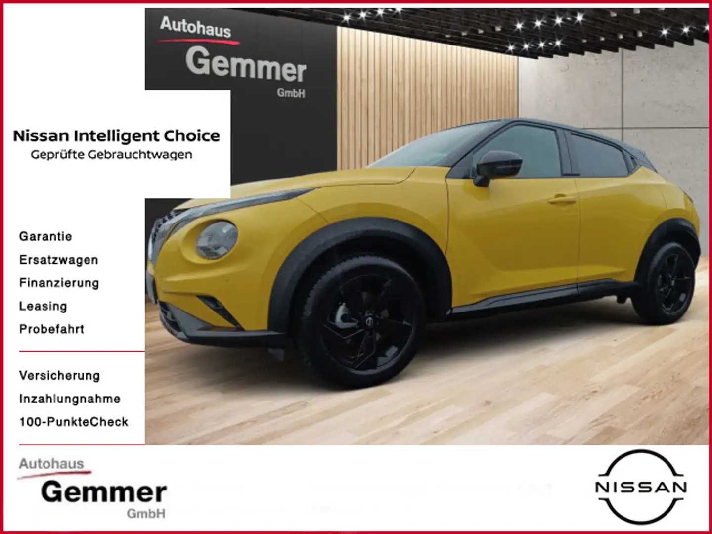 Nissan Juke JUKE 1.0 DIG-T 114 PS 6MT N-CONNECTA Tech Winter Gelb - 1