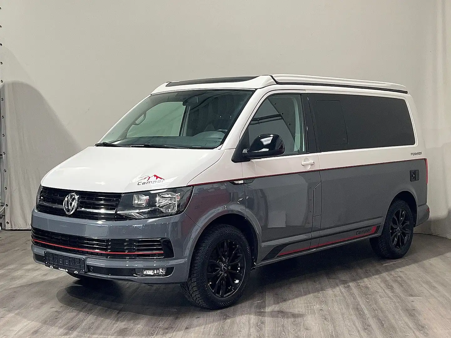 Volkswagen T6 CAMPER/AUFSTELLDACH/NEUAUSBAU/KEIN CALIFORNIA Grau - 2