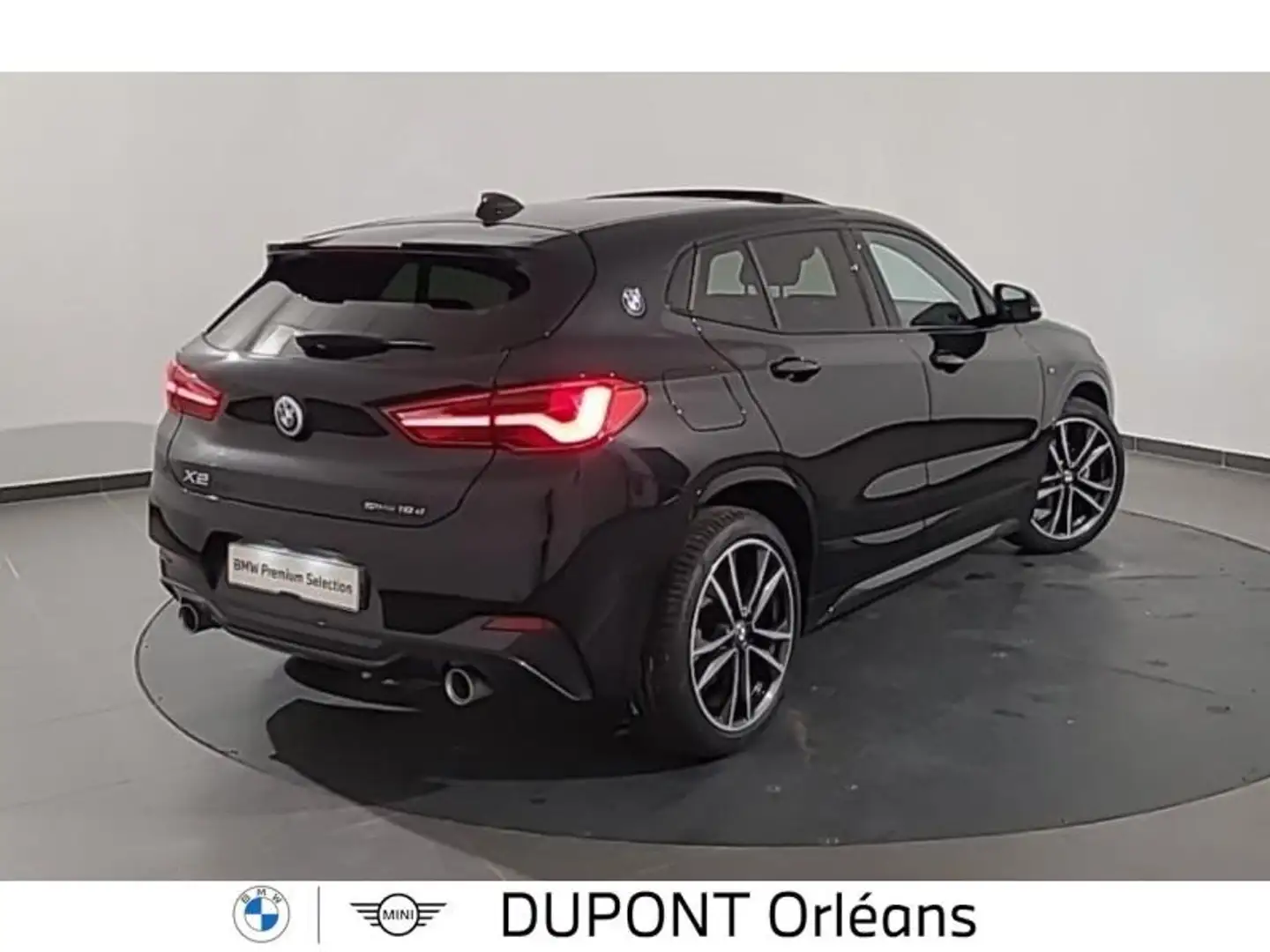 BMW X2 sDrive18dA 150ch M Sport Euro6d-T Noir - 2
