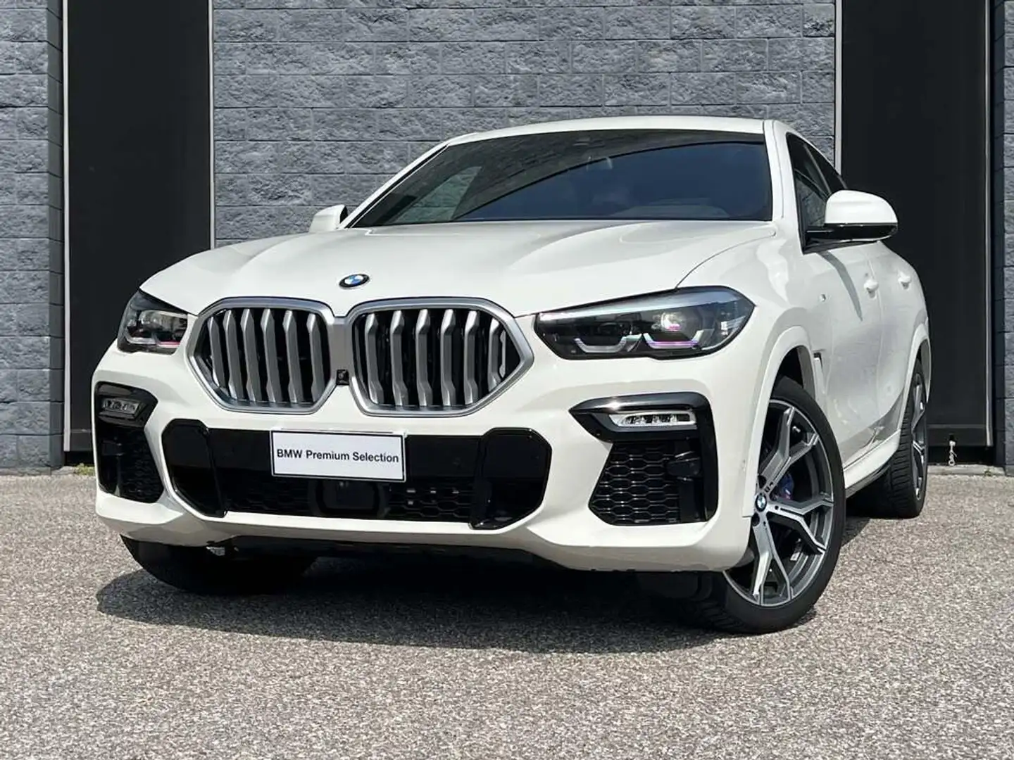 BMW X6 xdrive30d mhev 48V Msport auto Bianco - 1