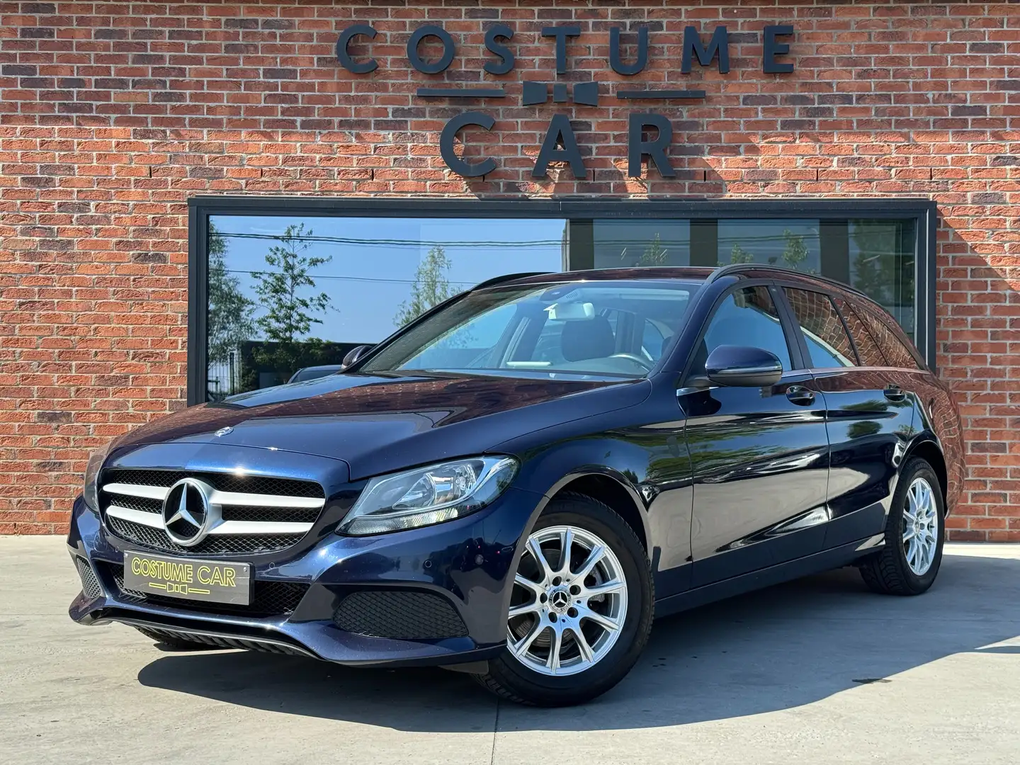 Mercedes-Benz C 180 Sg chauff - Caméra - Cuir noir - GPS Bleu - 1