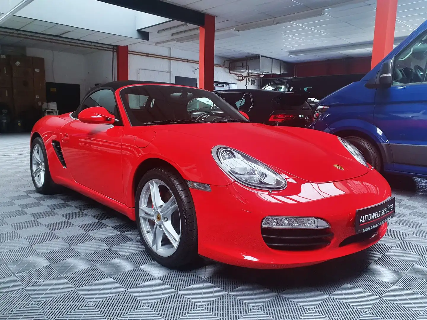 Porsche Boxster S 987 Xenon*Sitzheizung*Einparkhilfe Rot - 2