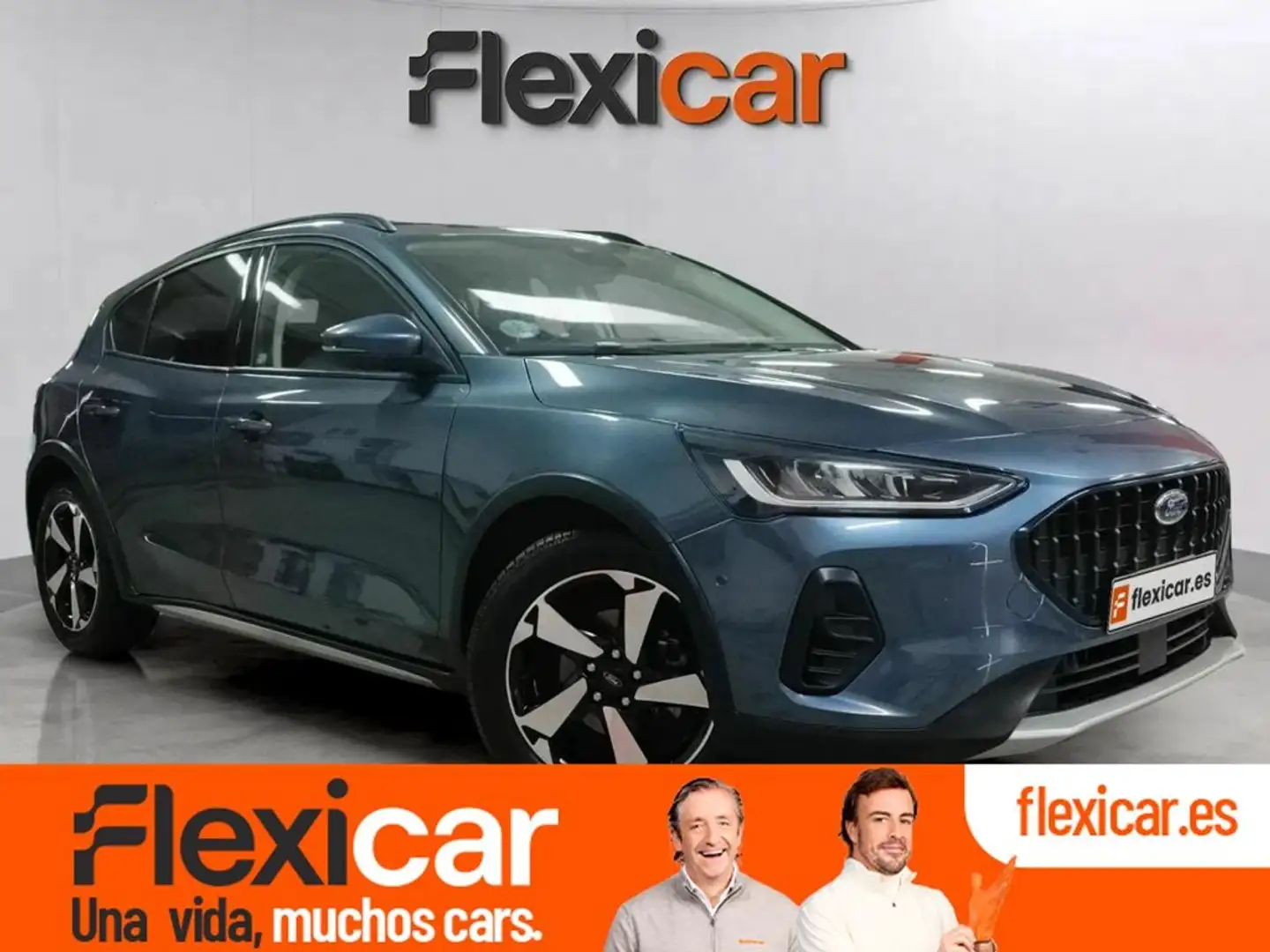 Ford Focus 1.0 Ecob. MHEV 114kW Active Design SIP Blauw - 1