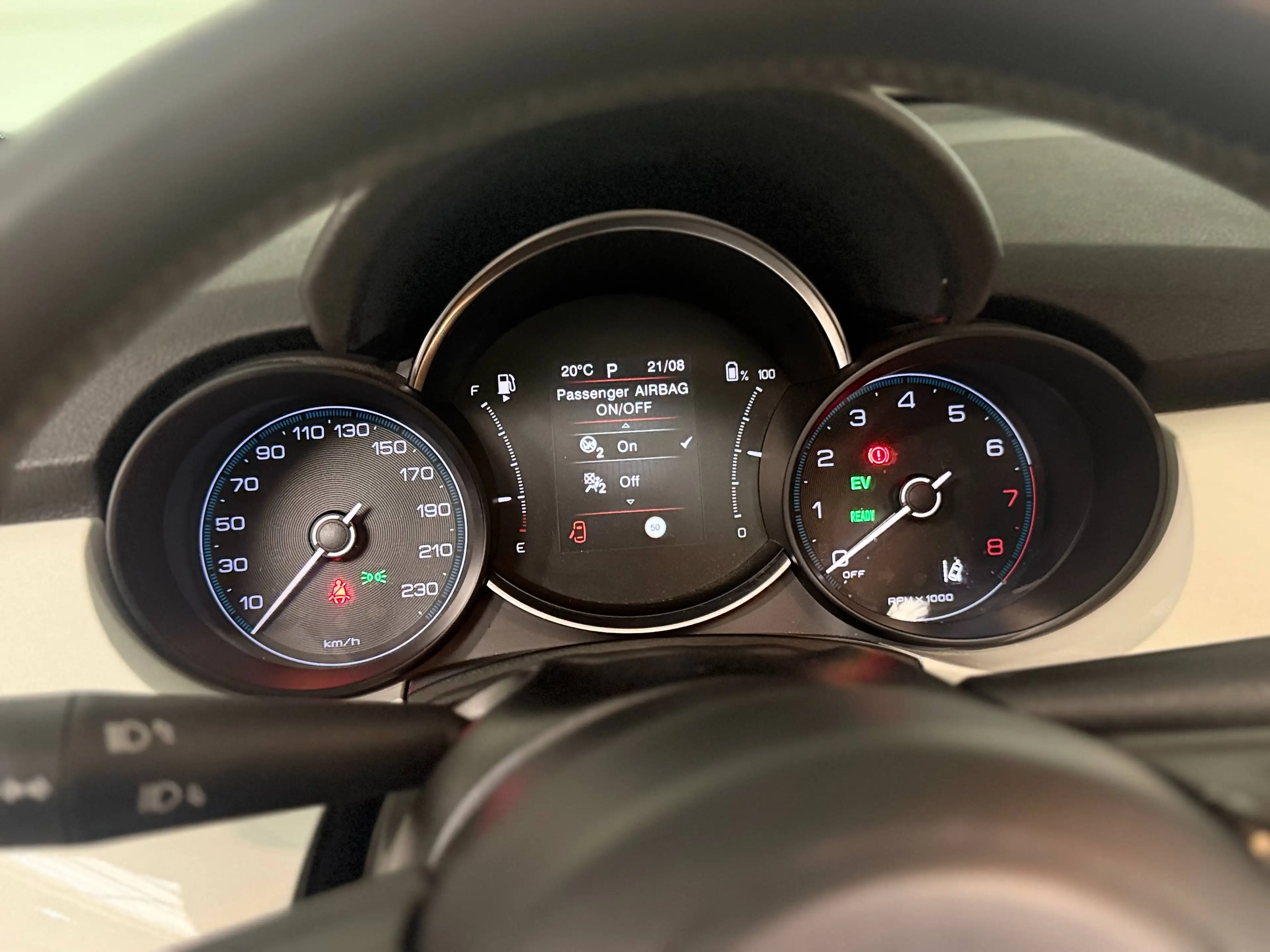 Fiat 500X Dolcevita 1.5 Hybrid Sport, Camera de recul, GPS, Sièges en cuir — photo 24