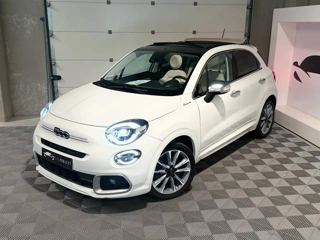 Fiat 500 X Dolcevita 1.5 Hybrid Sport, Camera de recul, GPS, Sièges en cuir, миниатюра 2