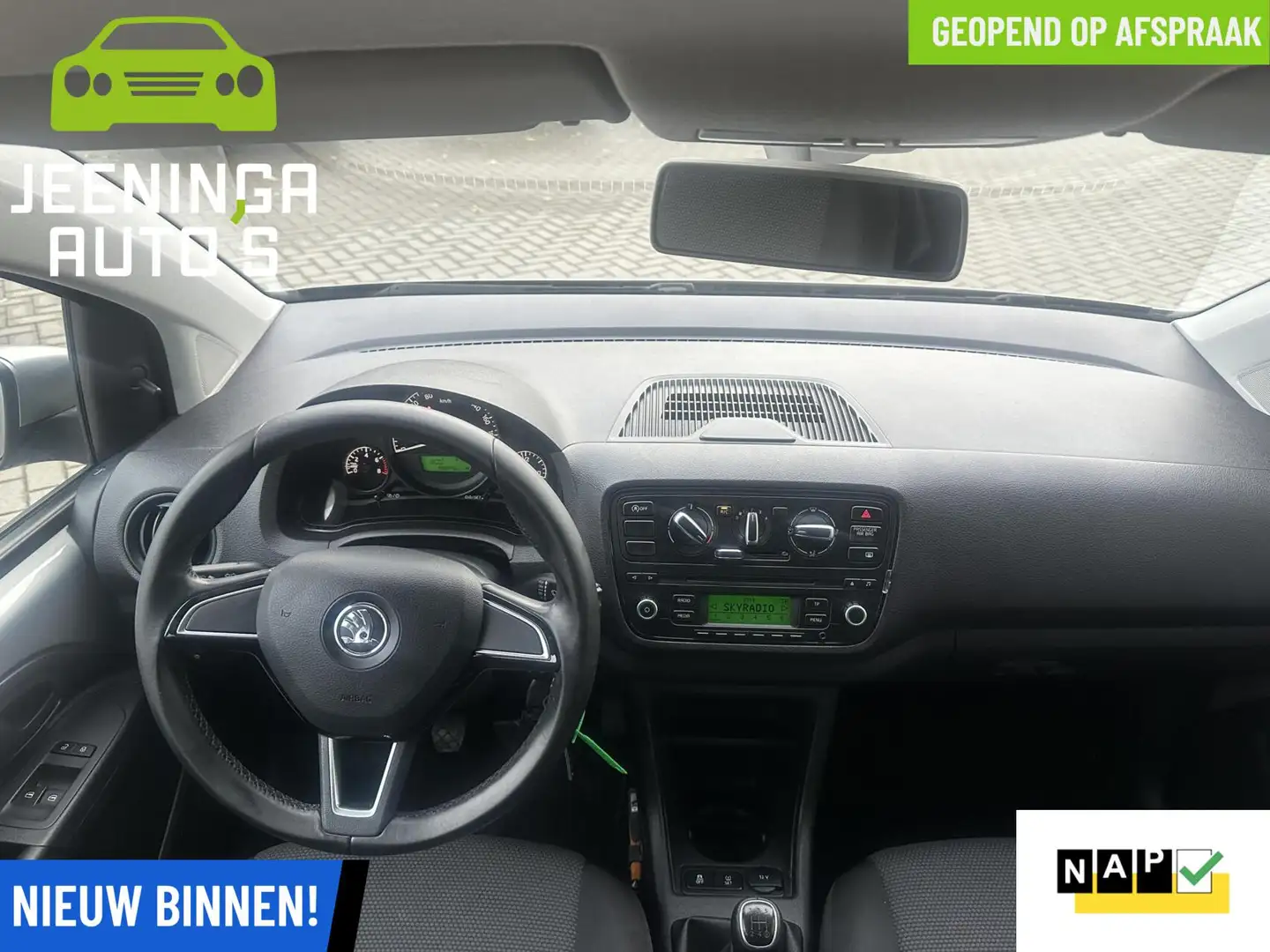 Skoda Citigo 1.0 Greentech |Airco|NAP Grijs - 2