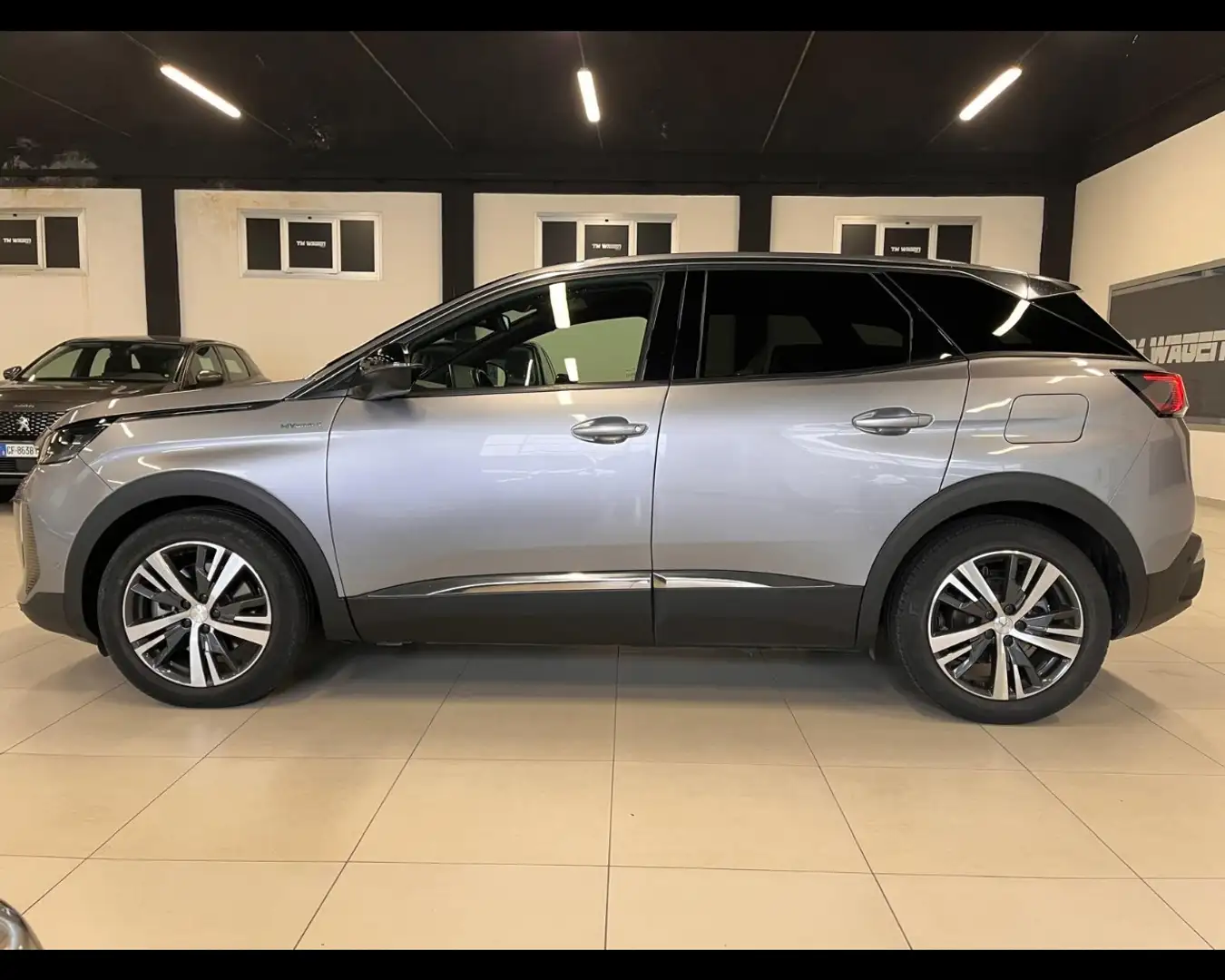 Peugeot 3008 Hybrid4 300 e-EAT8 Allure Pack Gris - 2