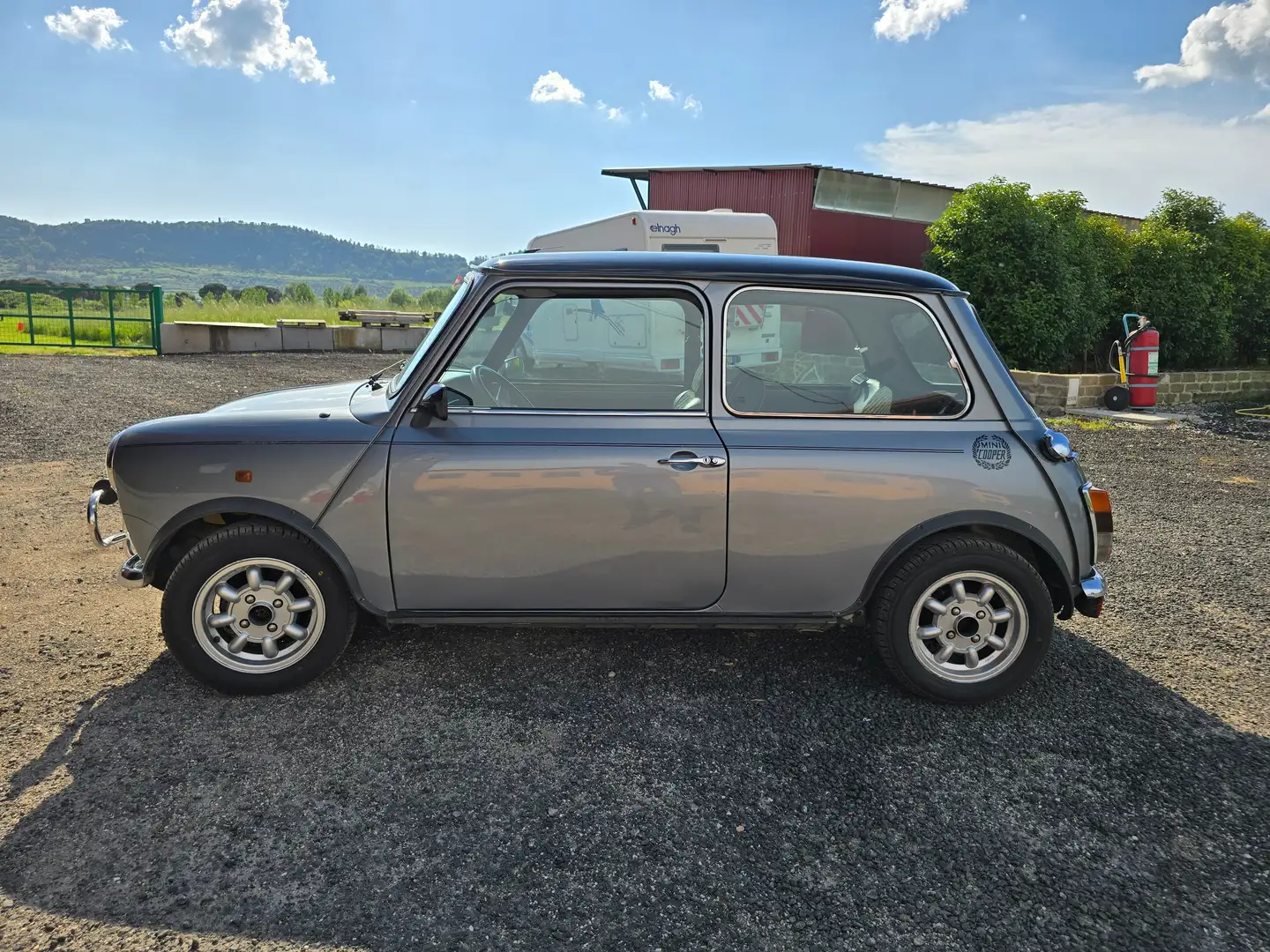 MINI Cooper Anniversario, 1983, Targa Roma, originale Grau - 2