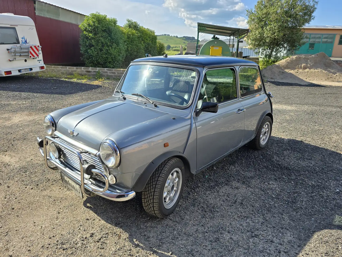 MINI Cooper Anniversario, 1983, Targa Roma, originale Grau - 1