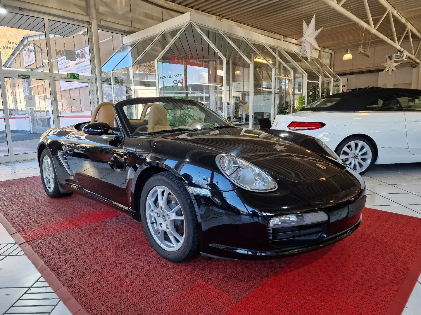 Porsche Boxster LEDER+ALCANTARA DT. FAHRZEUG+TÜV NEU - 2