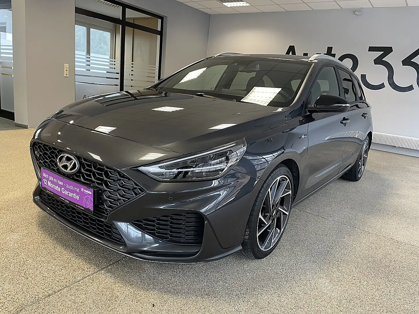 Hyundai i30 CW 1,5 T-GDI 48V N-Line Grau - 2