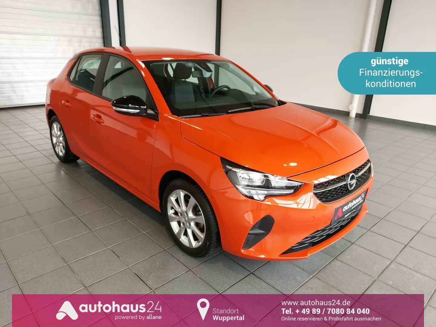 Opel Corsa F 1.2 Edition  Tempomat|Klima|Sitzhzg Orange - 1