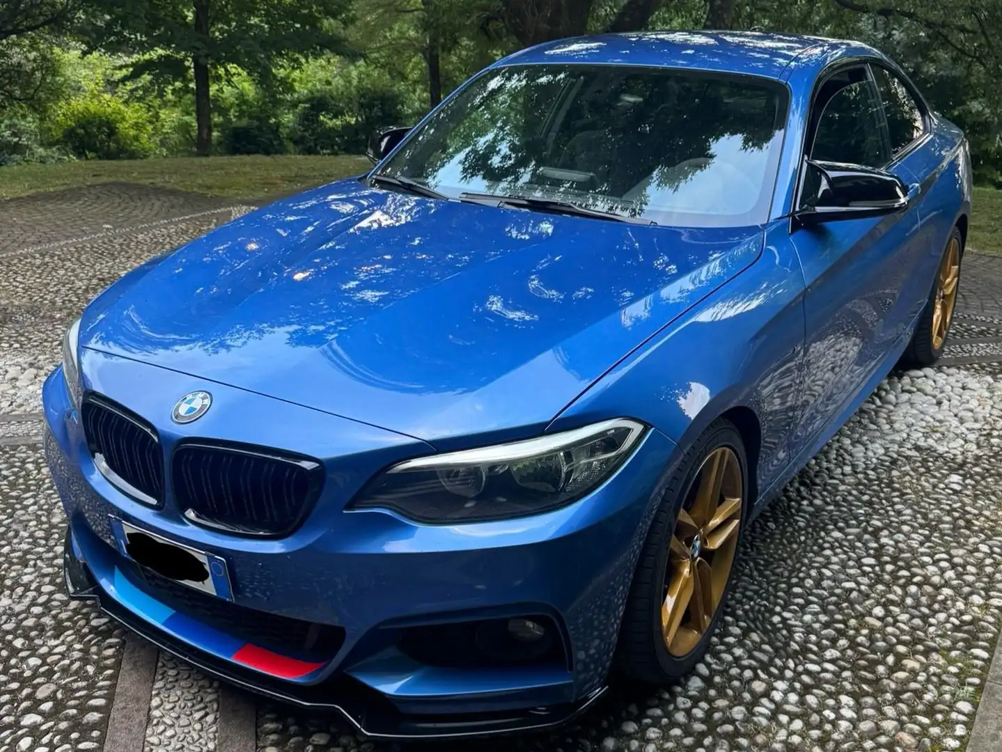 BMW 228 228i Coupe Msport MANUALE Niebieski - 1