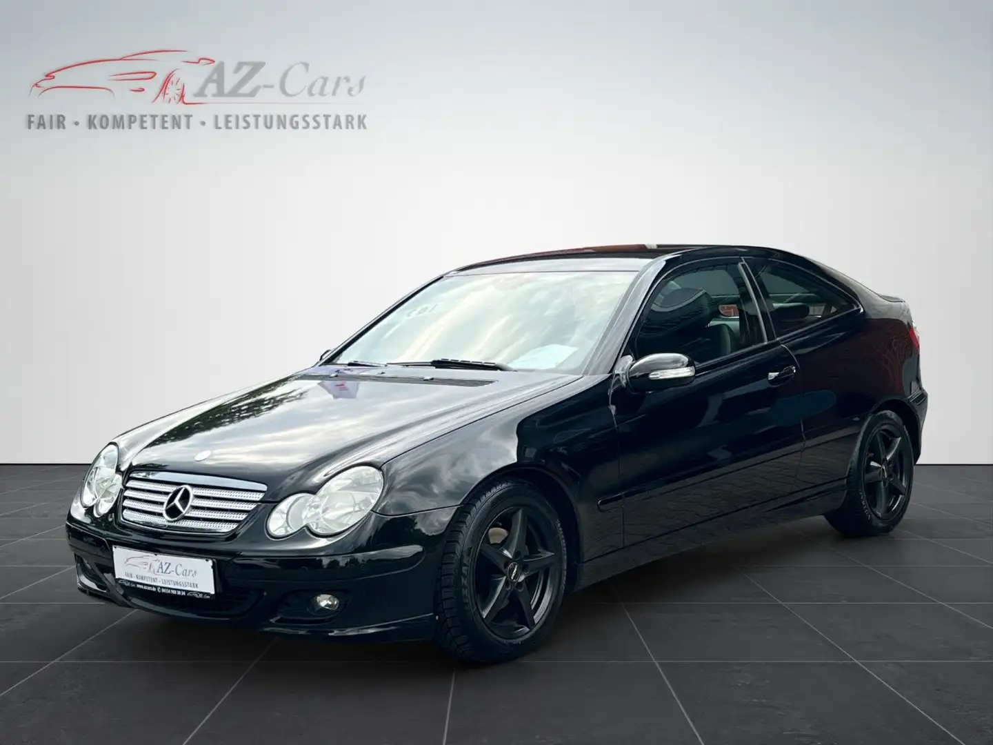 Mercedes-Benz C 220 CDI Sportcoupe*AUTOMATIK*KLIMA*LEDER*NAVI* Noir - 2