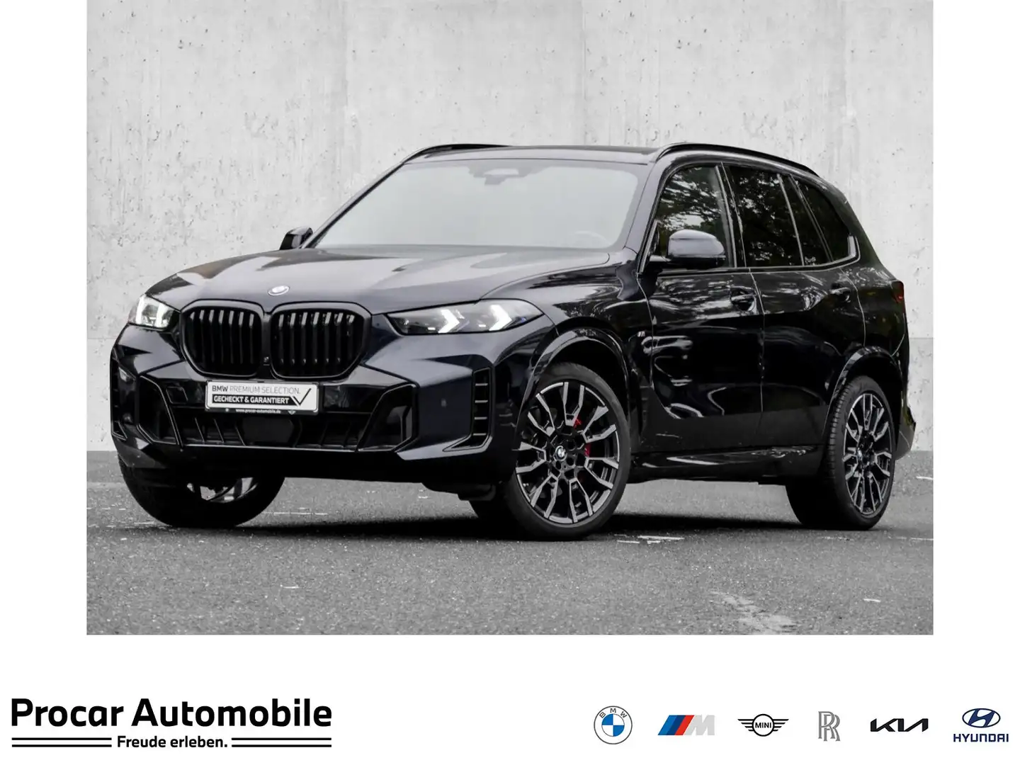 BMW X5 xDrive30d M SPORT PRO+H/K+PANO+HuD+DA PROF+360° Schwarz - 1