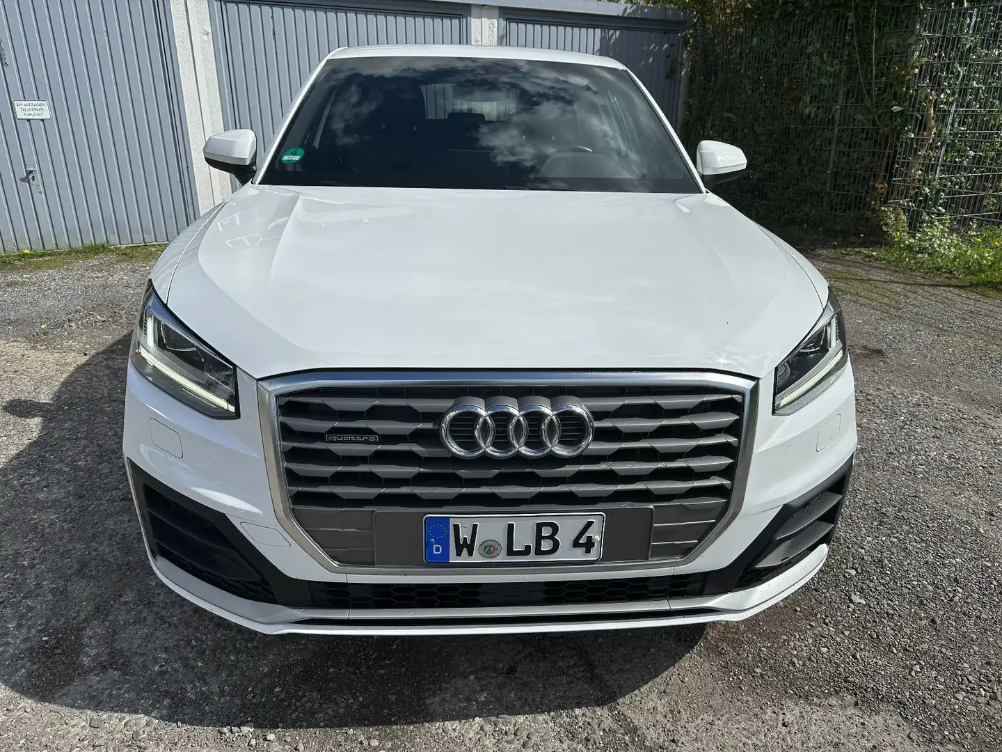 Audi Q2 Quattro Sport 2x S-Line*Leder*S-Tronic*190PS* Blanc - 2