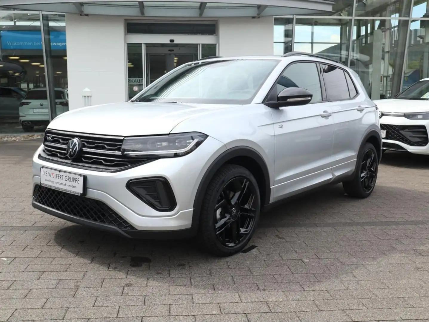 Volkswagen T-Cross R-Line 1.5 TSI ACT OPF (150 PS) DSG*AHK*RFK*BLACKS Silber - 2
