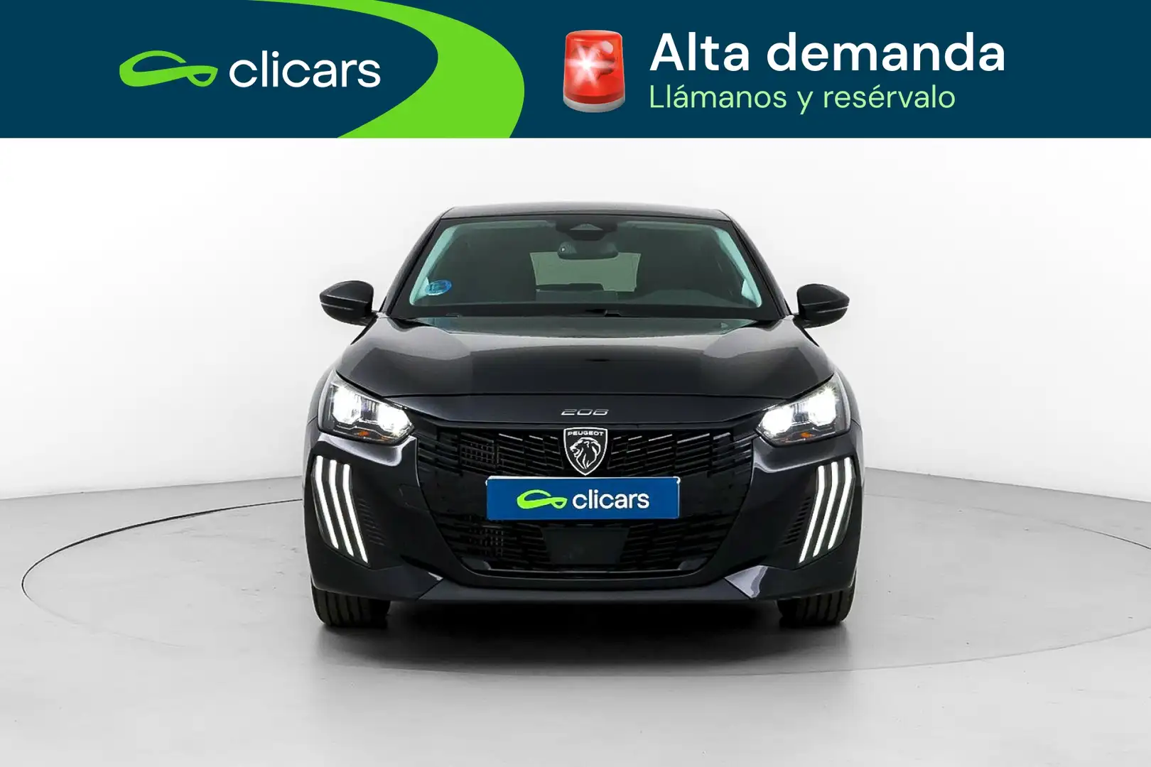 Peugeot 208 1.2 Hybrid Allure e-DCS6 100 Negro - 2