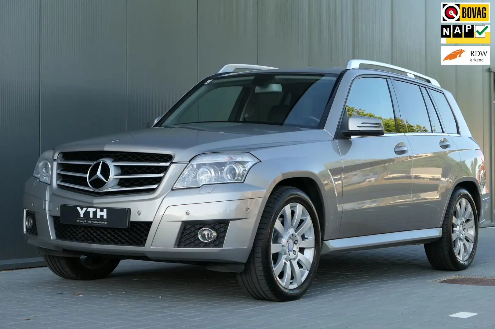 Mercedes-Benz GLK 350 4-Matic Leder Carplay Youngtimer Trekhaak Cruise C Grijs - 1