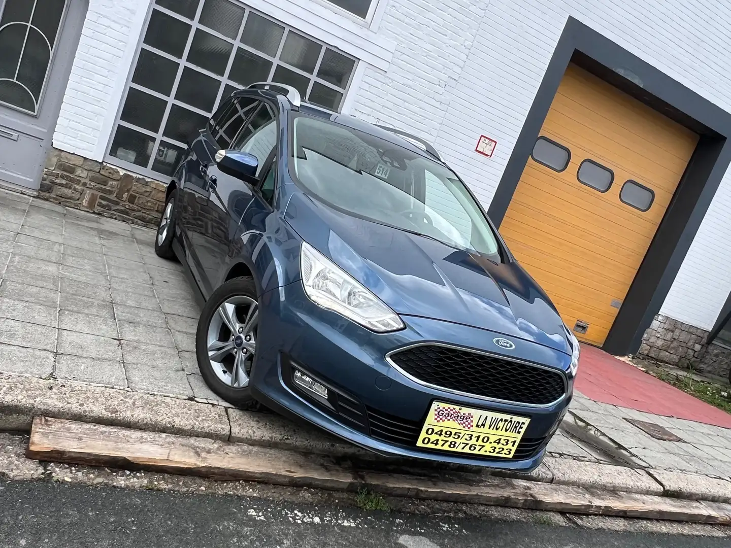 Ford Grand C-Max Grand C-Max 1.5 TDCi 7 PLaces Euro 6c Bleu - 2