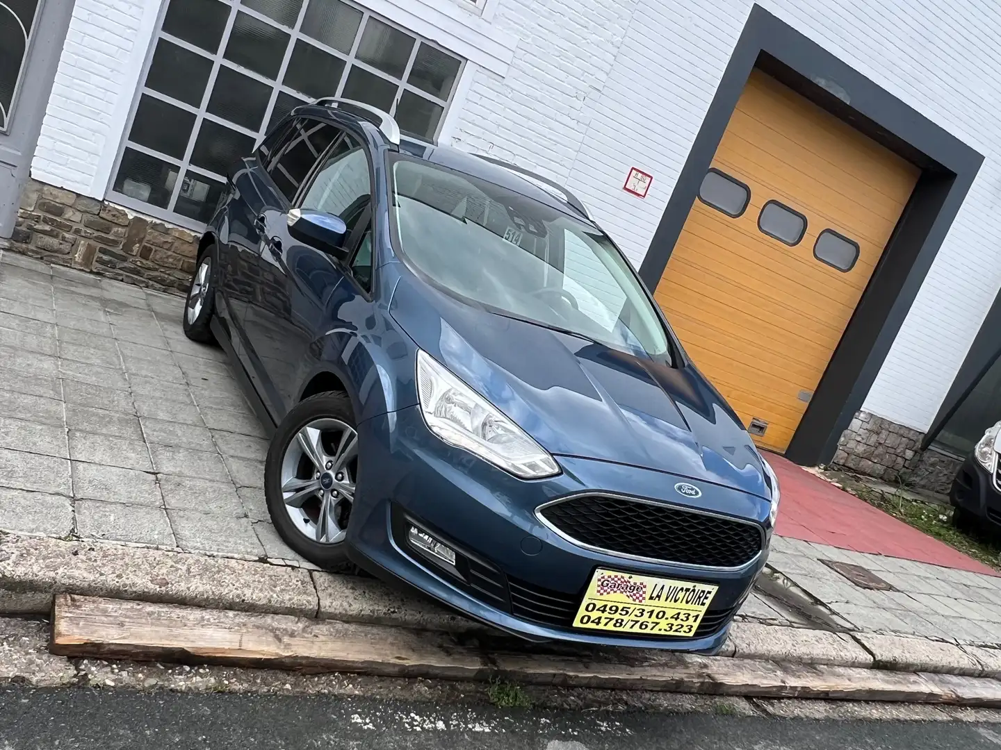Ford Grand C-Max Grand C-Max 1.5 TDCi 7 PLaces Euro 6c Bleu - 1