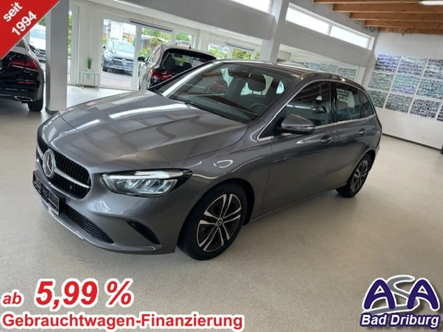 Mercedes-Benz B 200 d+Progressive Line Advanced+AHK+el.Heckklappe+Kame Grau - 1
